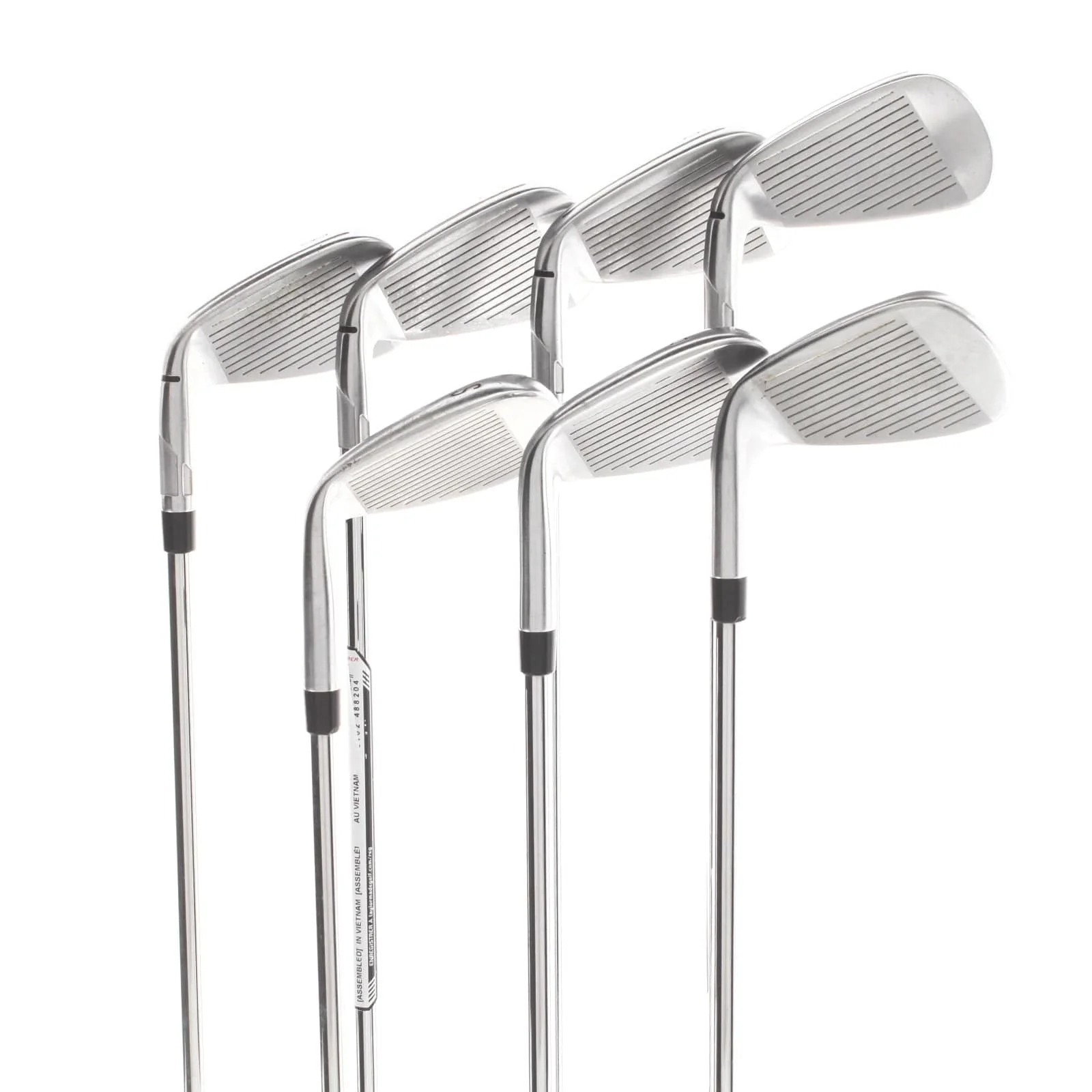 TaylorMade Qi Steel Mens Right Hand Irons 5-SW Regular - KBS Max 85 - Image 4