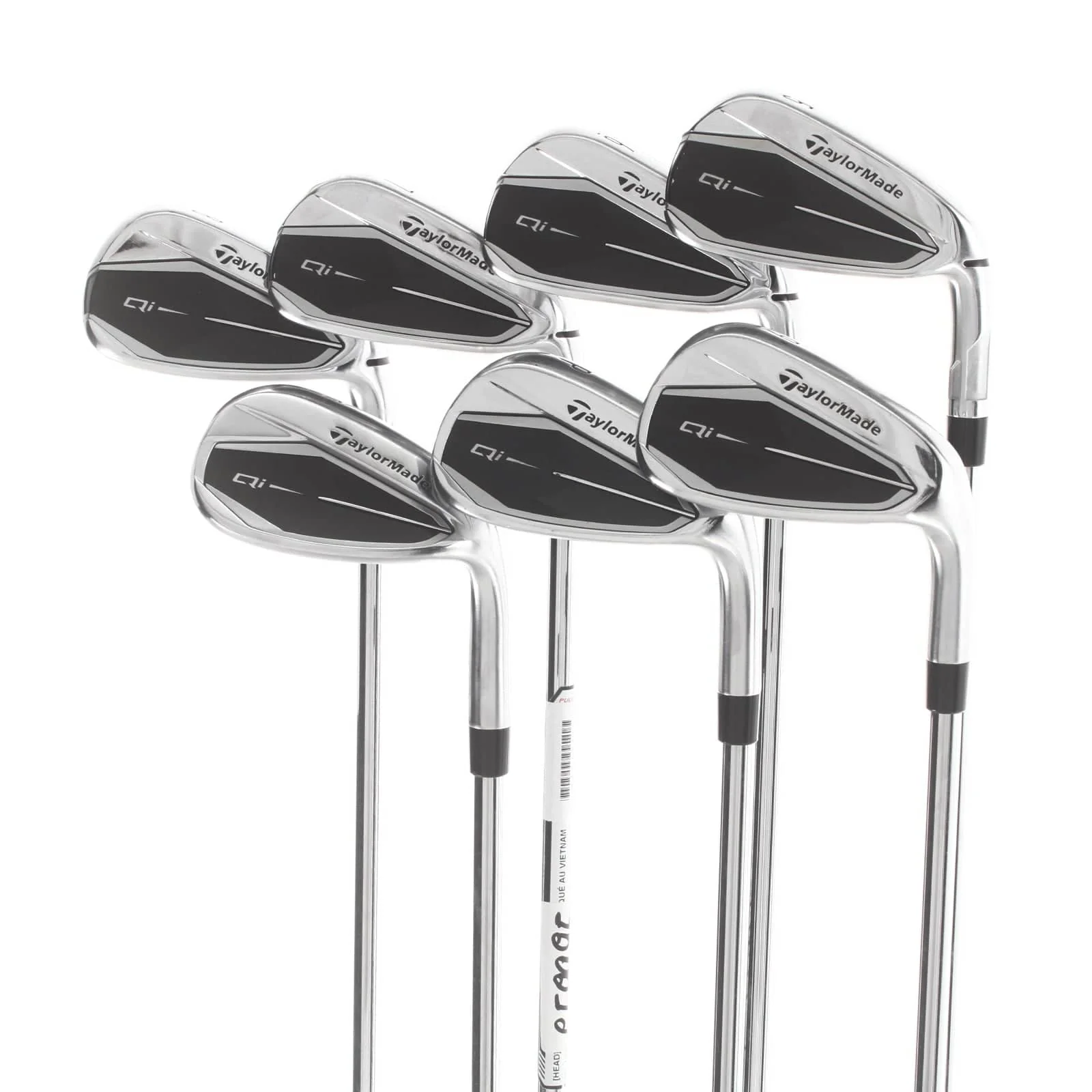 TaylorMade Qi Steel Mens Right Hand Irons 5-SW Regular - KBS Max MT 85