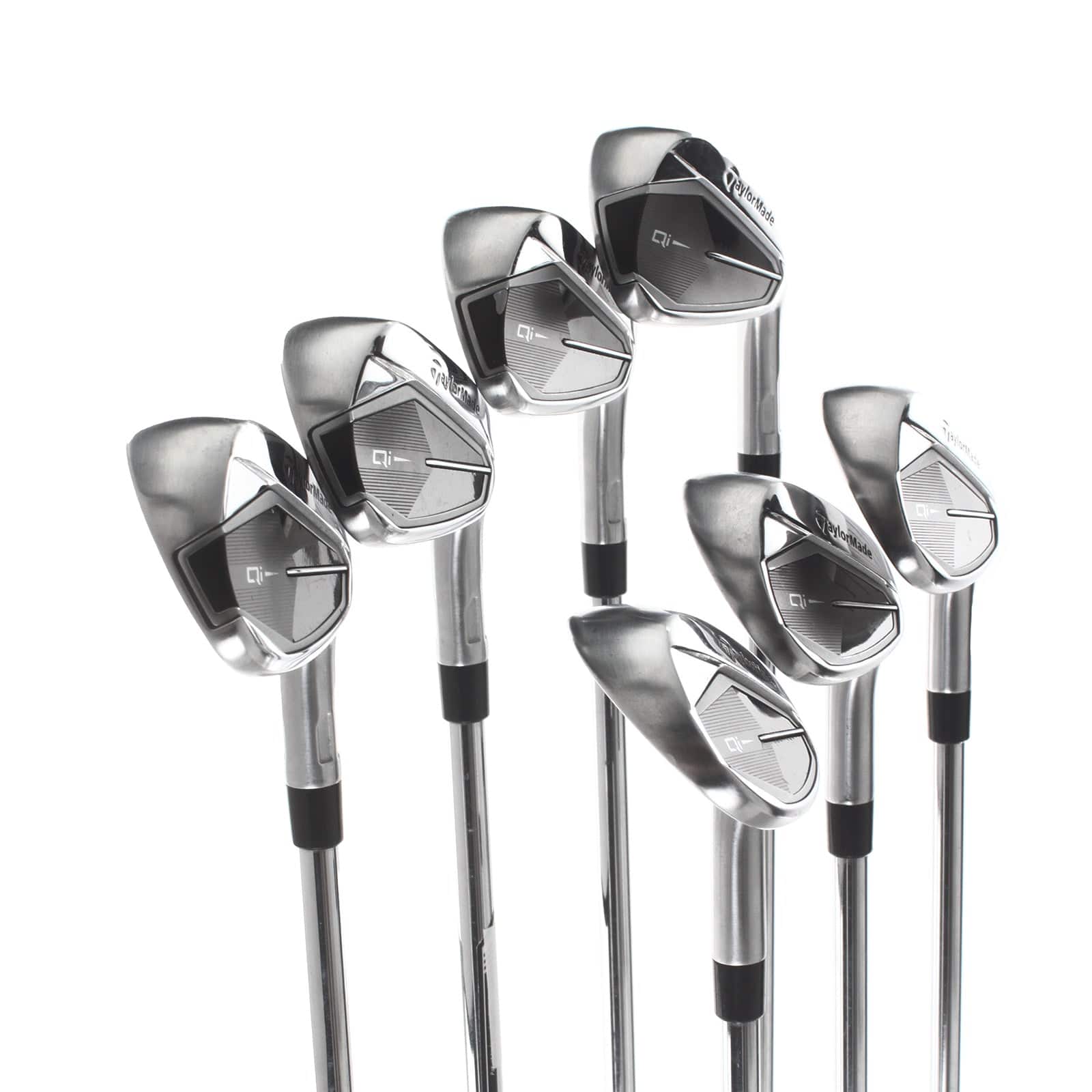 TaylorMade Qi Steel Mens Right Hand Irons 5-SW Regular - KBS Max MT 85 - Image 2