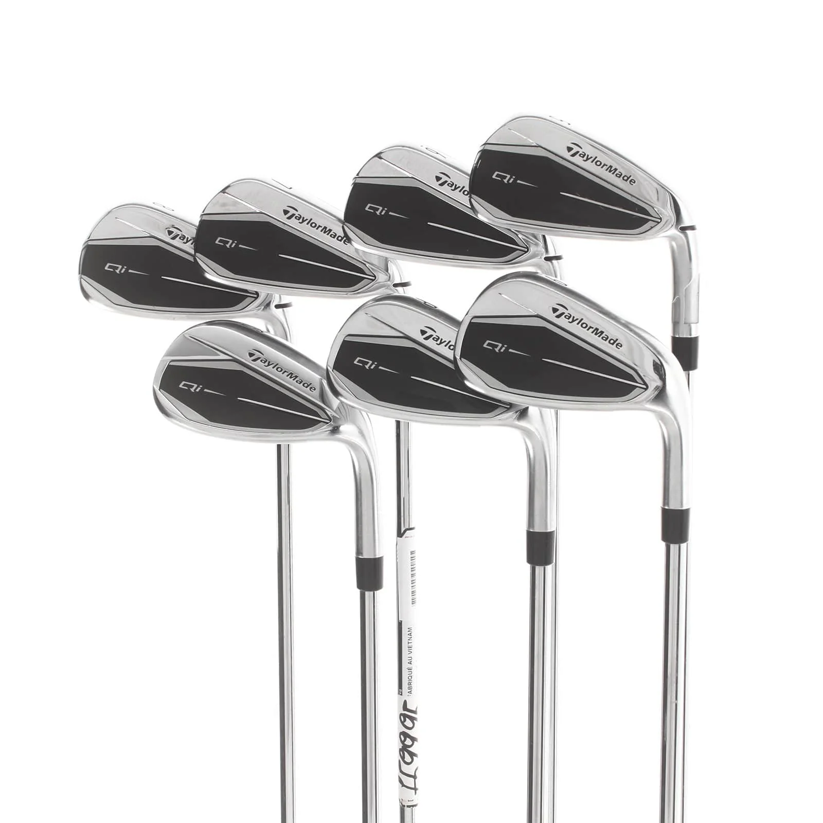 TaylorMade Qi Steel Mens Right Hand Irons 5-SW Regular - KBS Max MT 85