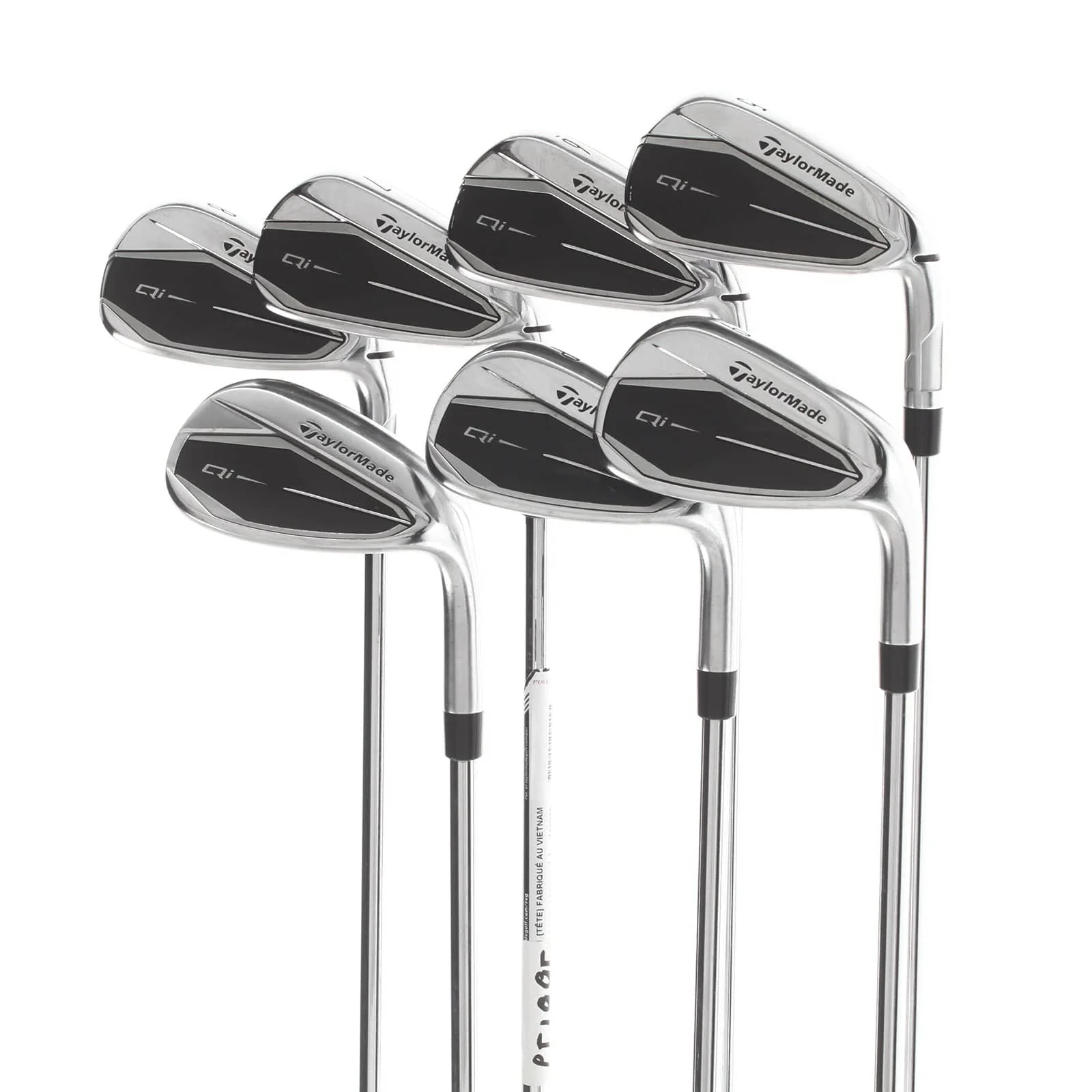 TaylorMade Qi Steel Mens Right Hand Irons 5-SW  Regular - KBS Max MT 85