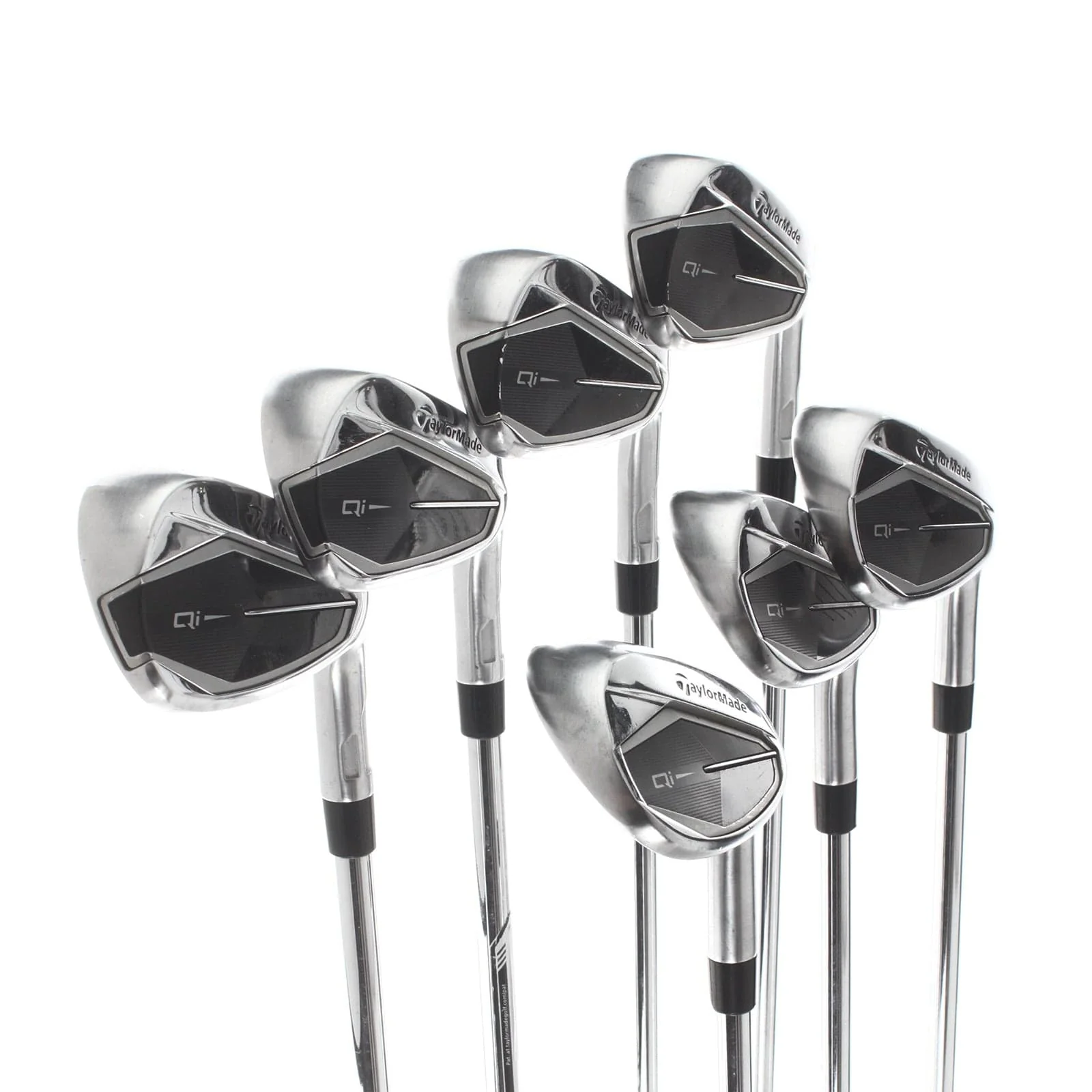 TaylorMade Qi Steel Mens Right Hand Irons 5-SW  Regular - KBS Max MT 85 - Image 2