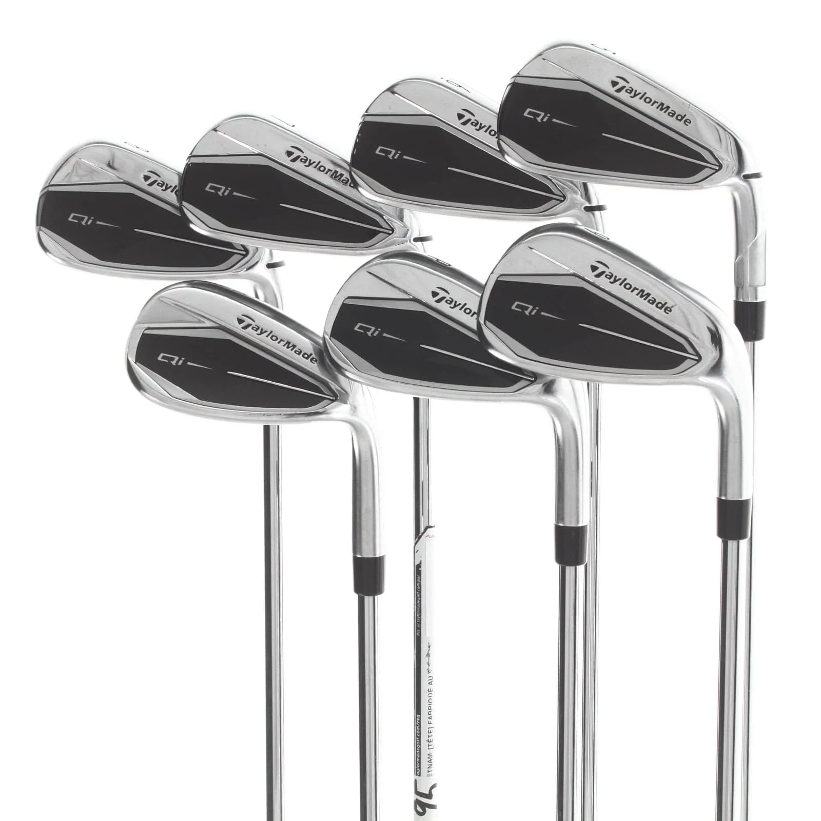 TaylorMade Qi Steel Mens Right Hand Irons 5-SW  Regular - KBS Max MT 85