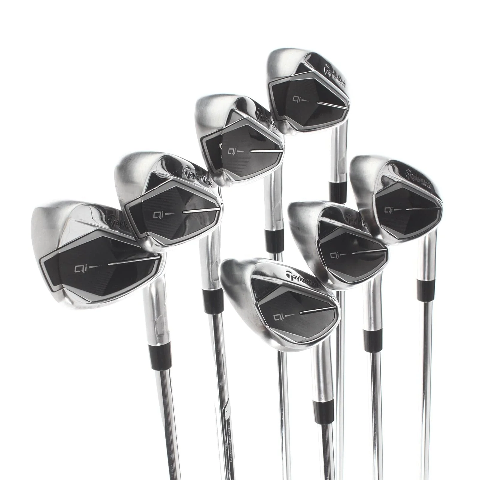 TaylorMade Qi Steel Mens Right Hand Irons 5-SW  Regular - KBS Max MT 85 - Image 2