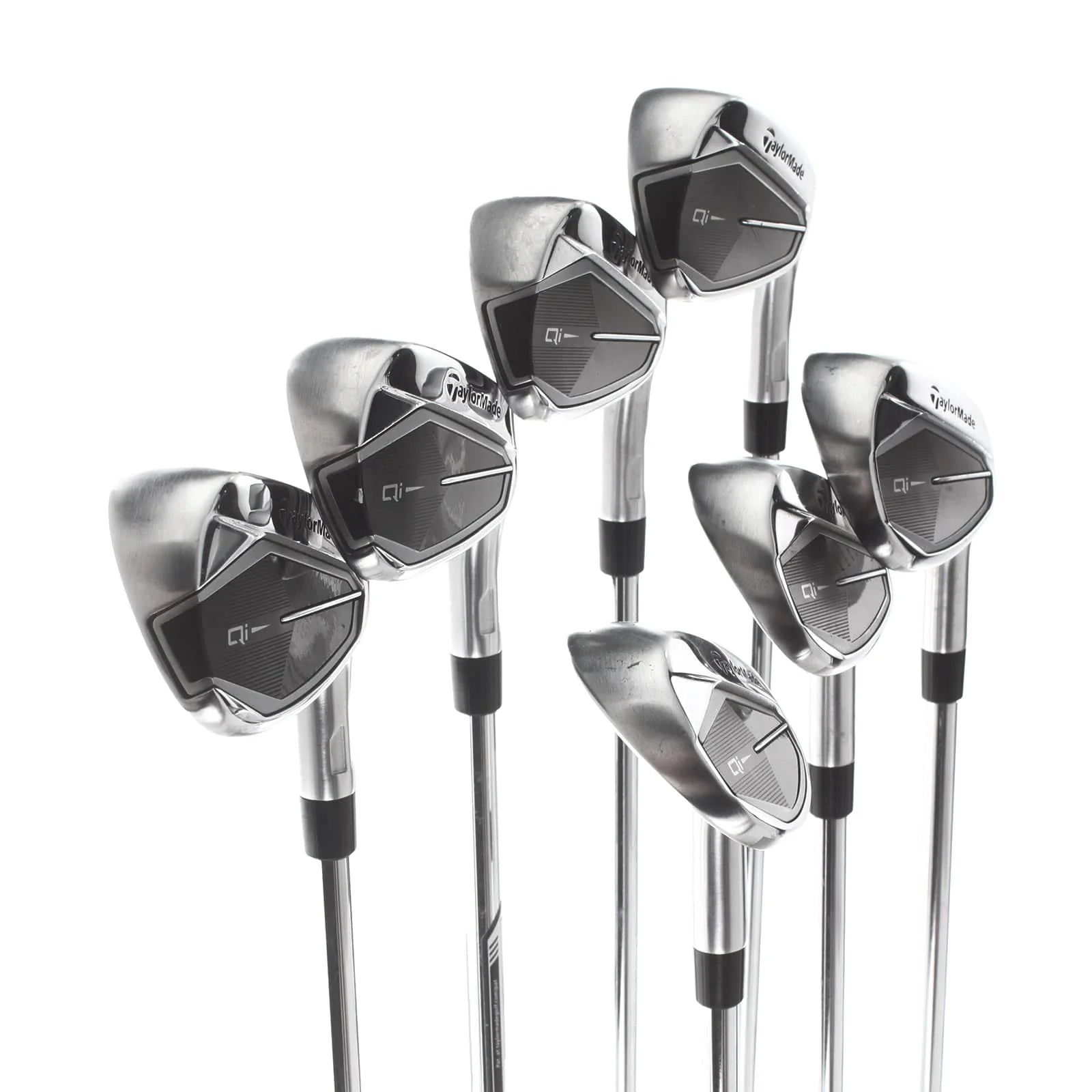 TaylorMade Qi Steel Mens Right Hand Irons 5-SW Regular - KBS Max MT 85 - Image 2