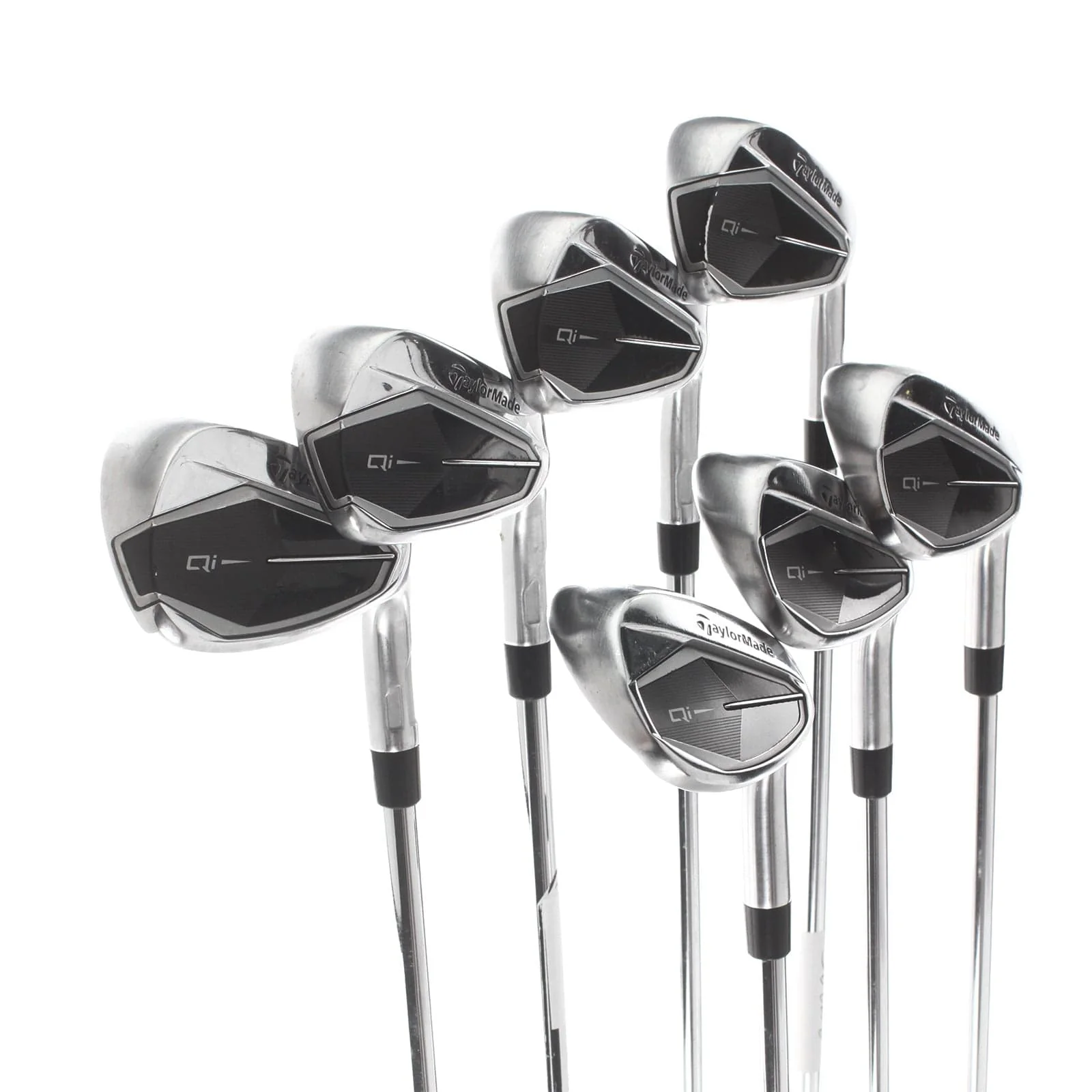 TaylorMade Qi Steel Mens Right Hand Irons 5-SW Regular - KBS Max MT 85 - Image 2