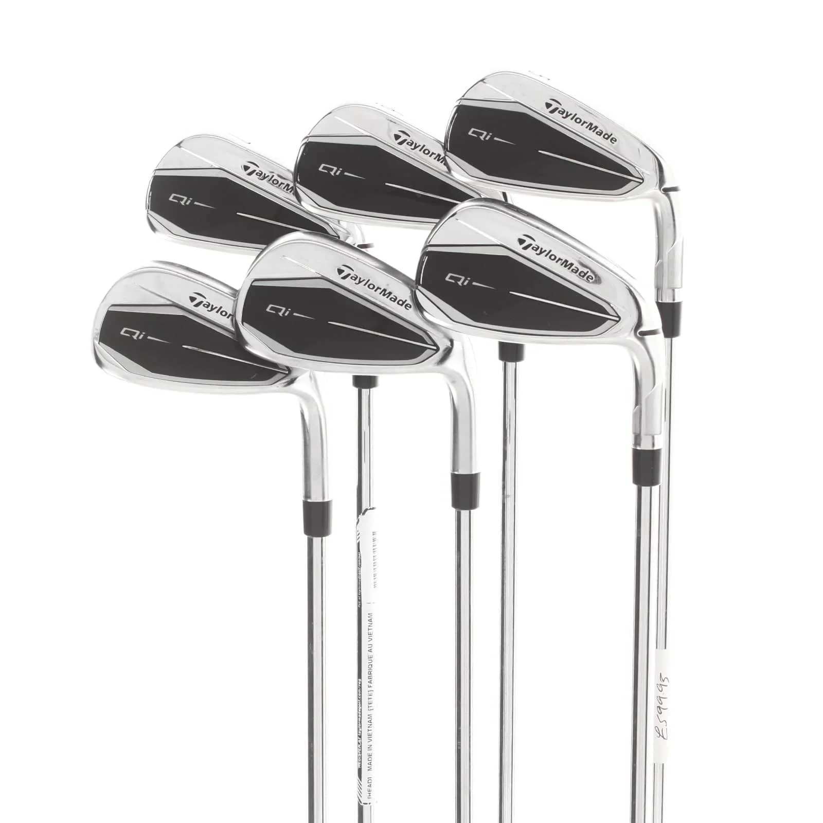 TaylorMade Qi Steel Mens Right Hand Irons 5-PW Regular - KBS Max MT 85
