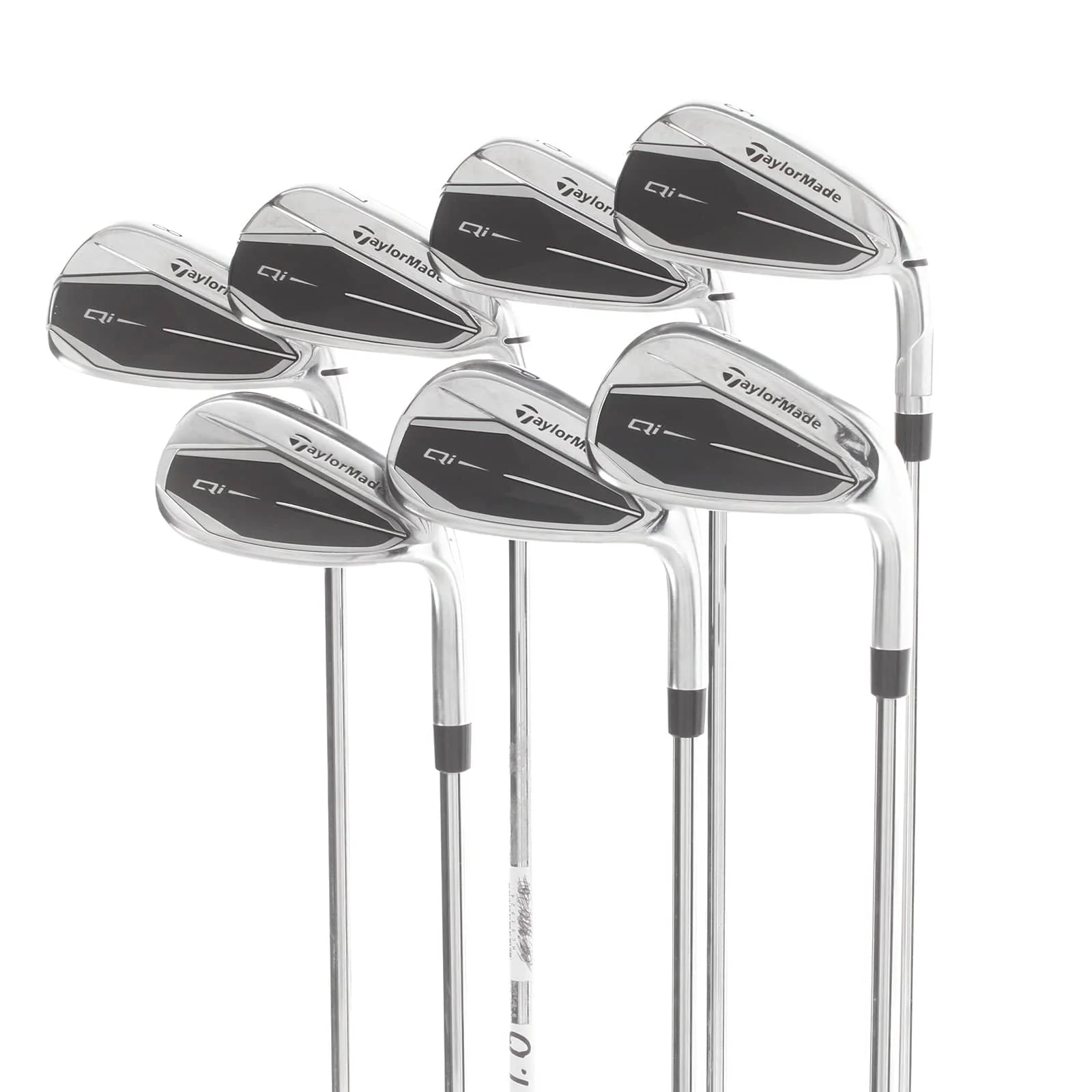 TaylorMade Qi Steel Mens Right Hand Irons 5-SW Regular - KBS Max MT R 85