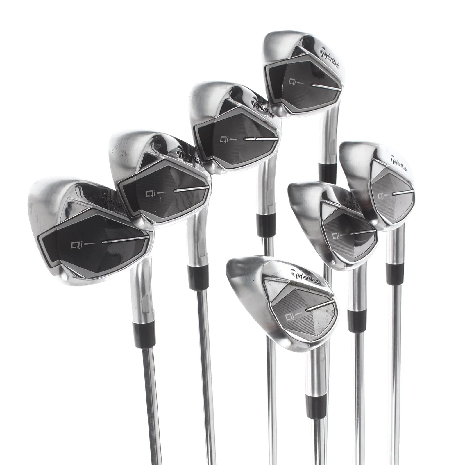 TaylorMade Qi Steel Mens Right Hand Irons 5-SW Stiff - KBS Max 85 - Image 2