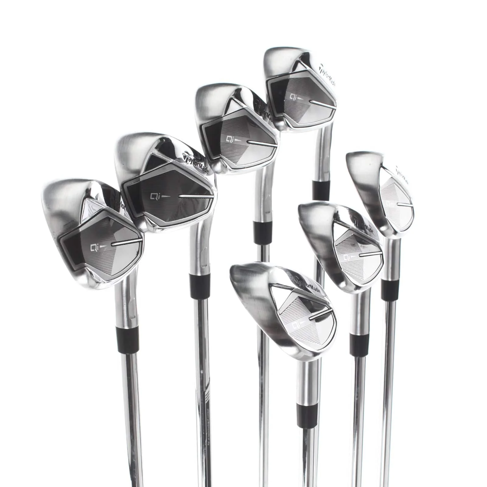 TaylorMade Qi Steel Mens Right Hand Irons 5-SW Stiff - KBS Max MT 85 - Image 2
