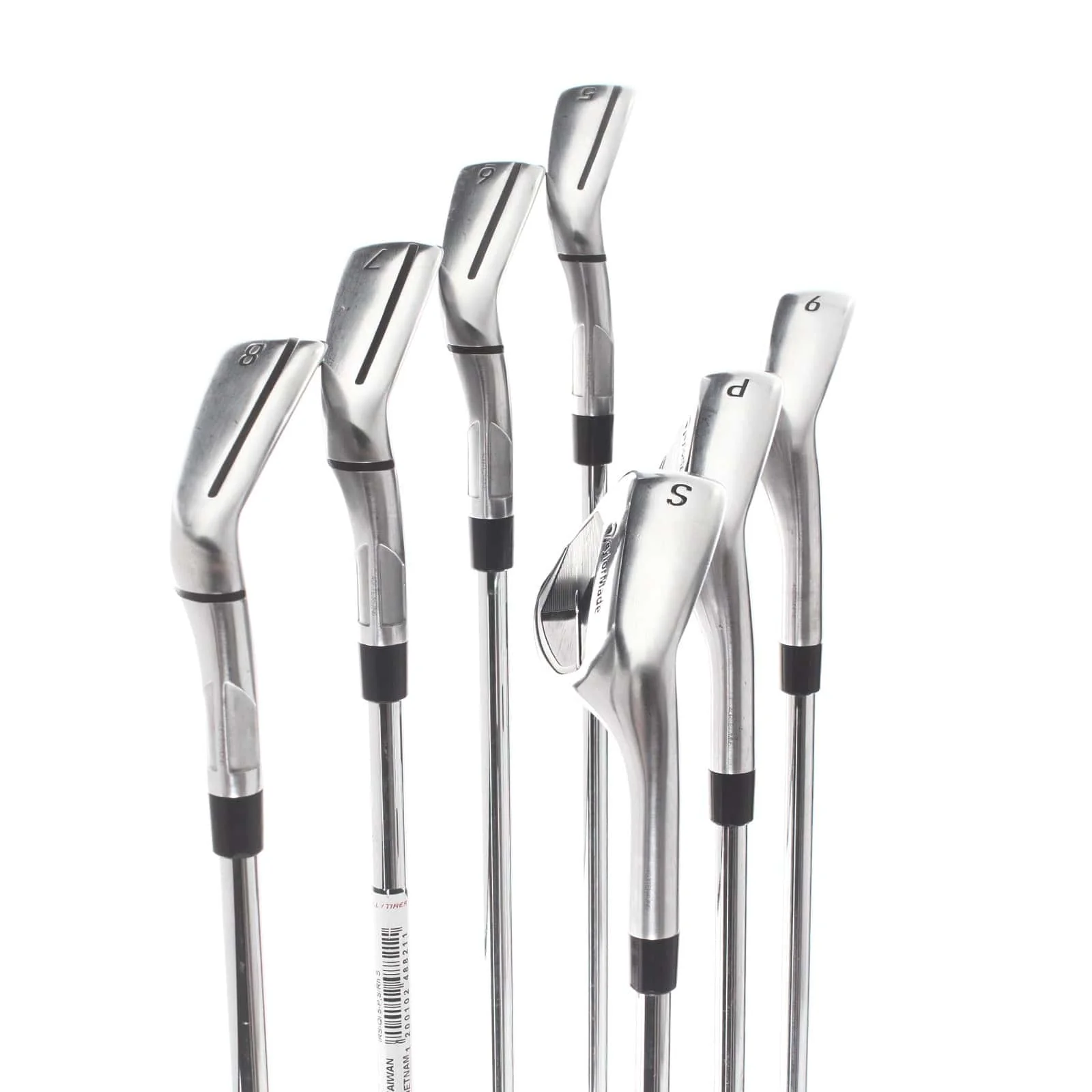 TaylorMade Qi Steel Mens Right Hand Irons 5-SW Stiff - KBS Max MT 85 - Image 3