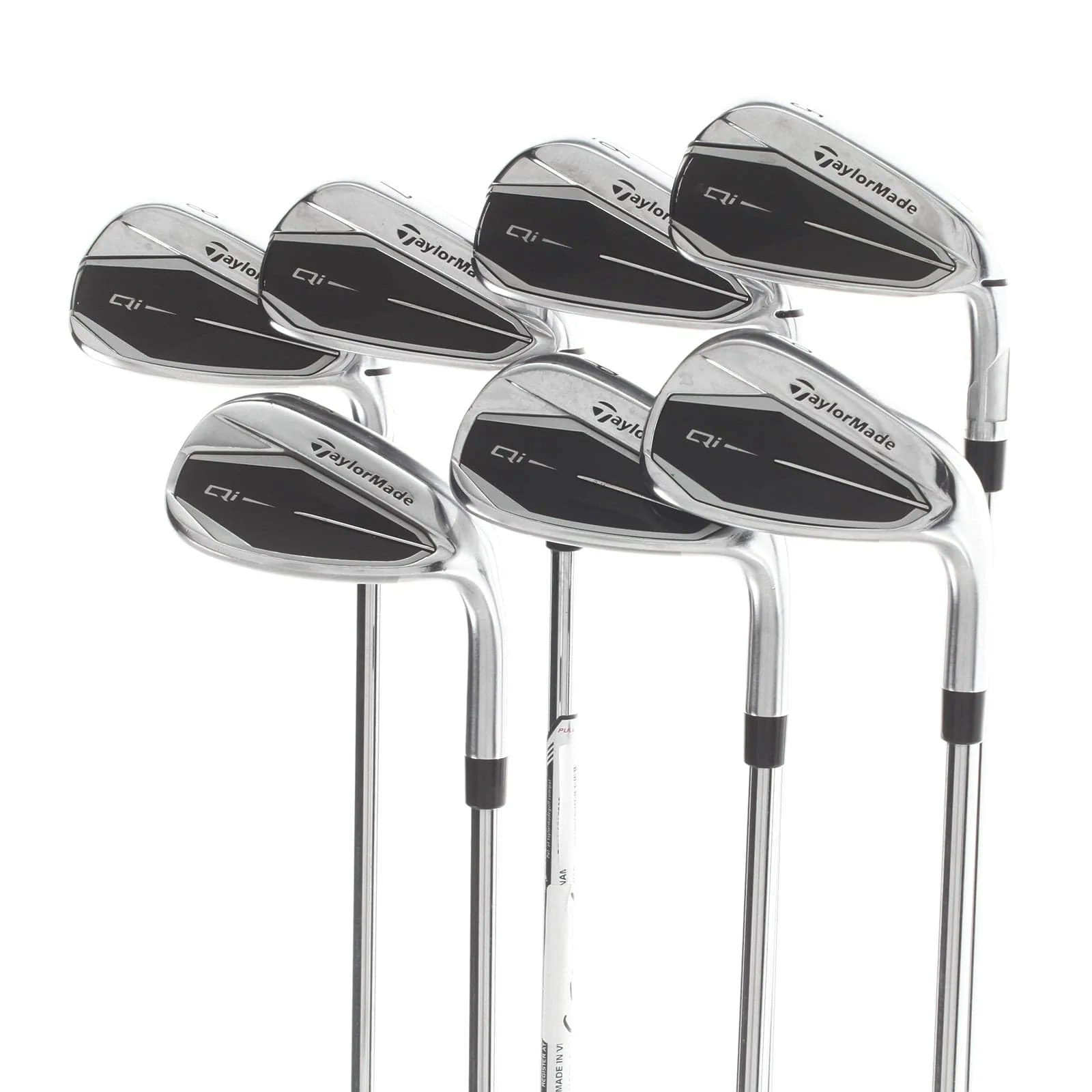 TaylorMade Qi Steel Mens Right Hand Irons 5-SW  Stiff - KBS Max MT 85