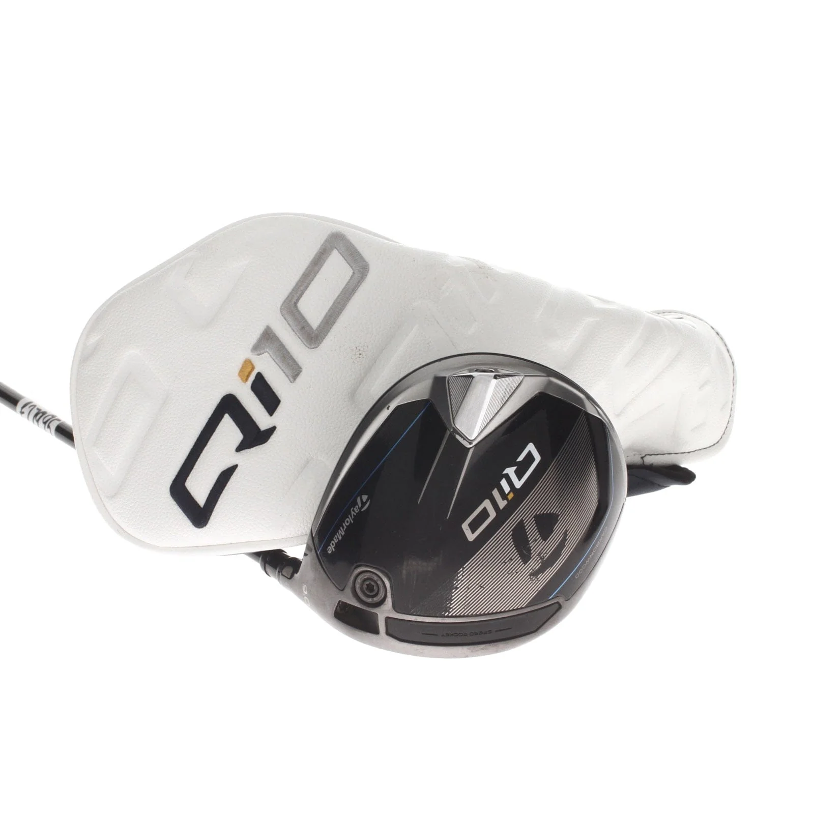 TaylorMade Qi10 Graphite Mens Right Hand Driver 9* Stiff - HZRDUS Silver 6.0 60g