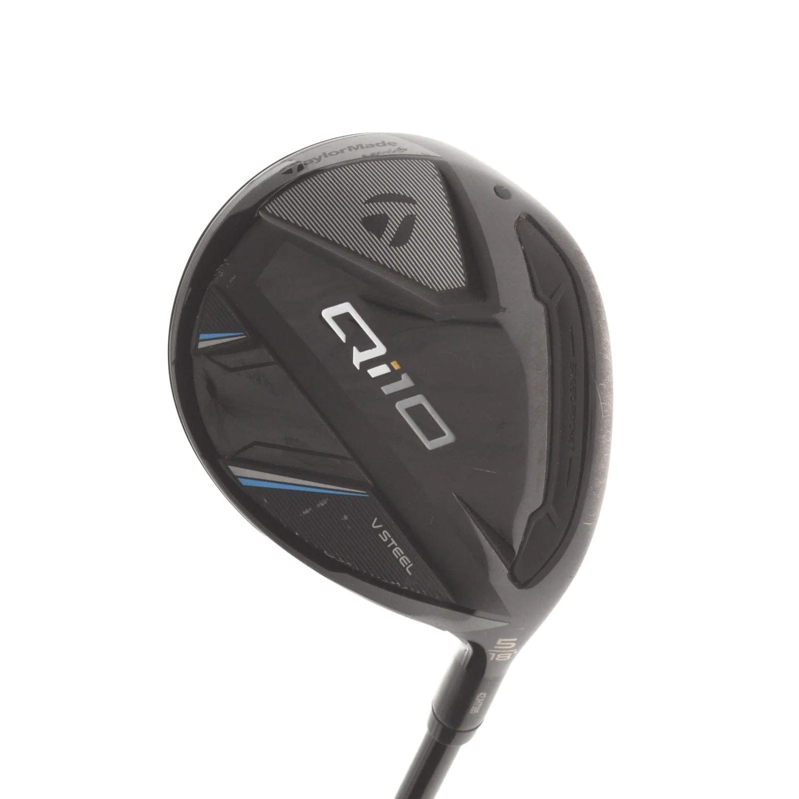 TaylorMade Qi10 Graphite Mens Right Hand Fairway 5 Wood 18* Stiff - Fujikura Ventus TR Blue FW 6-S
