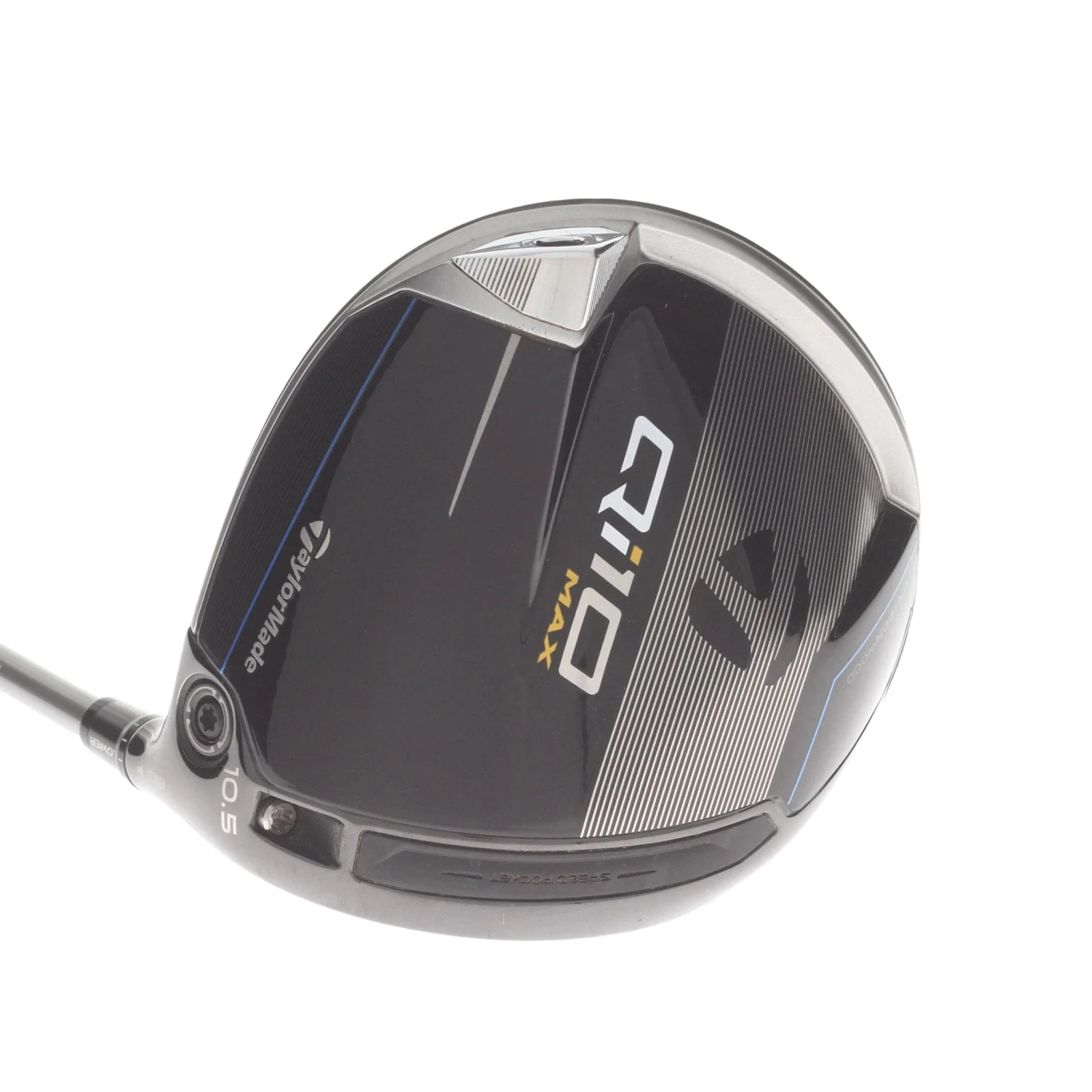 TaylorMade Qi10 Max Graphite Mens Right Hand Driver 10.5* Stiff - Fujikura Speeder NX 50-S - Image 2