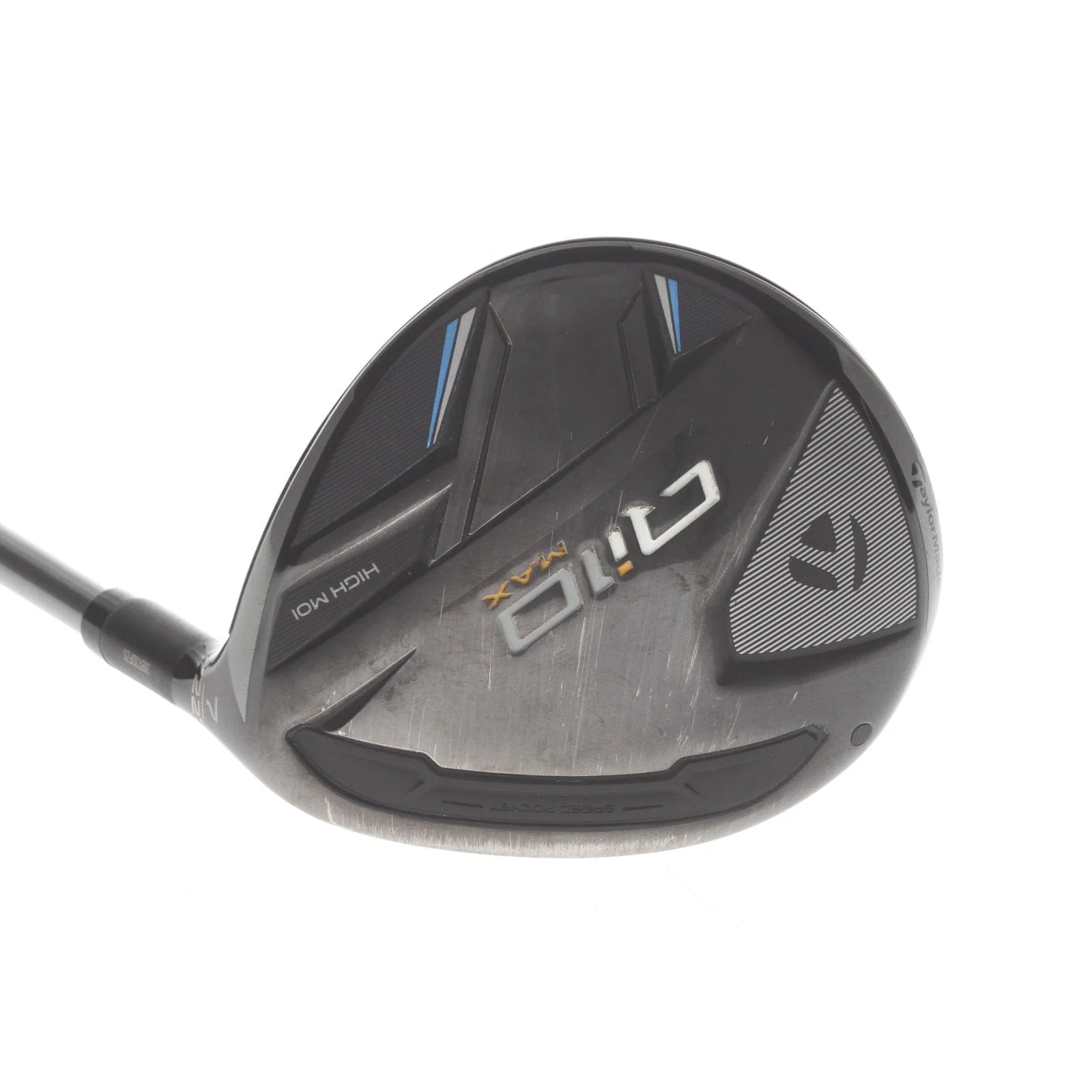 TaylorMade Qi10 Max Graphite Mens Right Hand Fairway 7 Wood 22* Senior - Fujikura Speeder NX 50-A