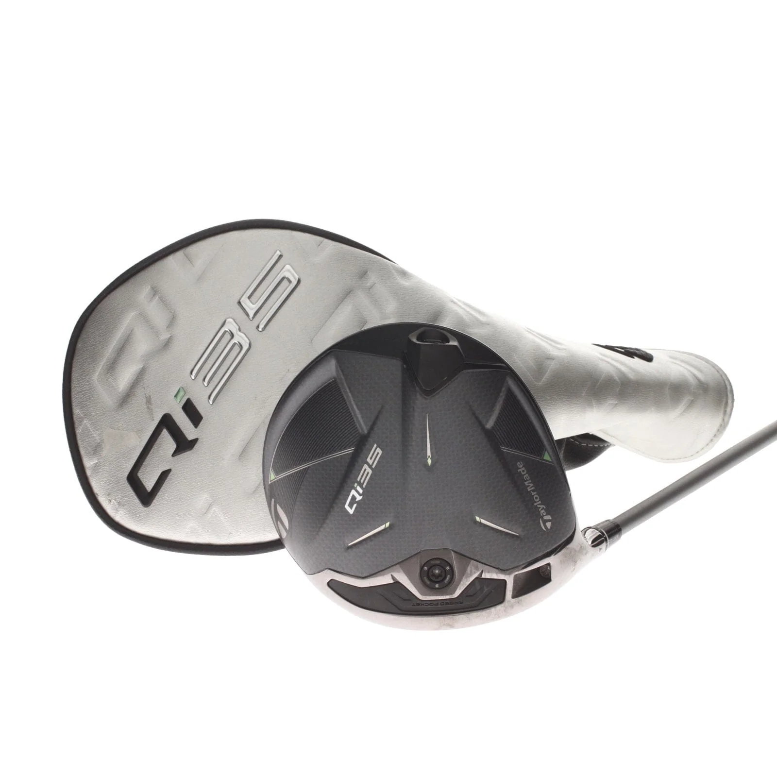 TaylorMade Qi35 Graphite Mens Left Hand Driver 10.5* Regular - Fujikura Air Speeder 50-R