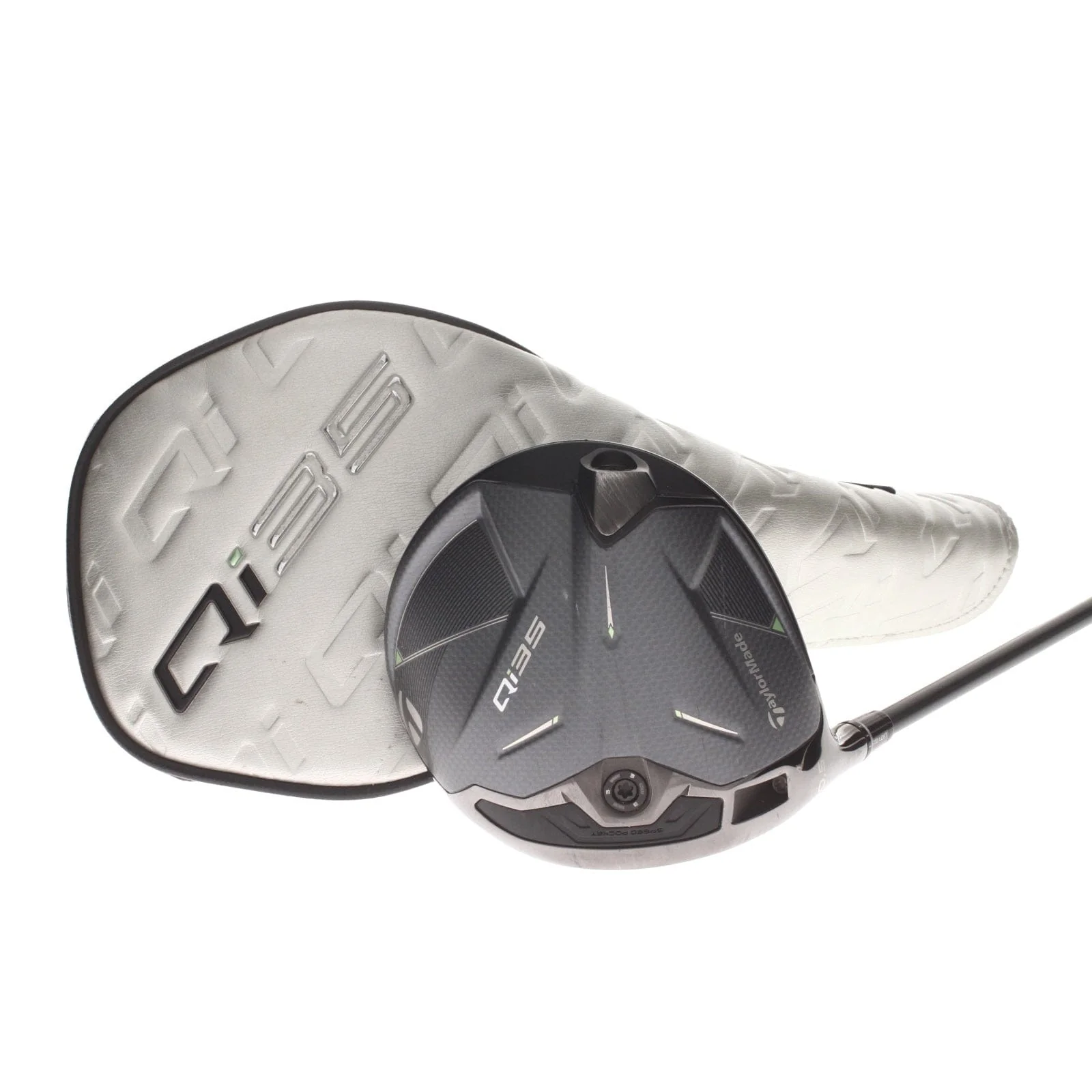TaylorMade Qi35 Graphite Mens Left Hand Driver 10.5* Regular - Fujikura Ventus Blue 5-R