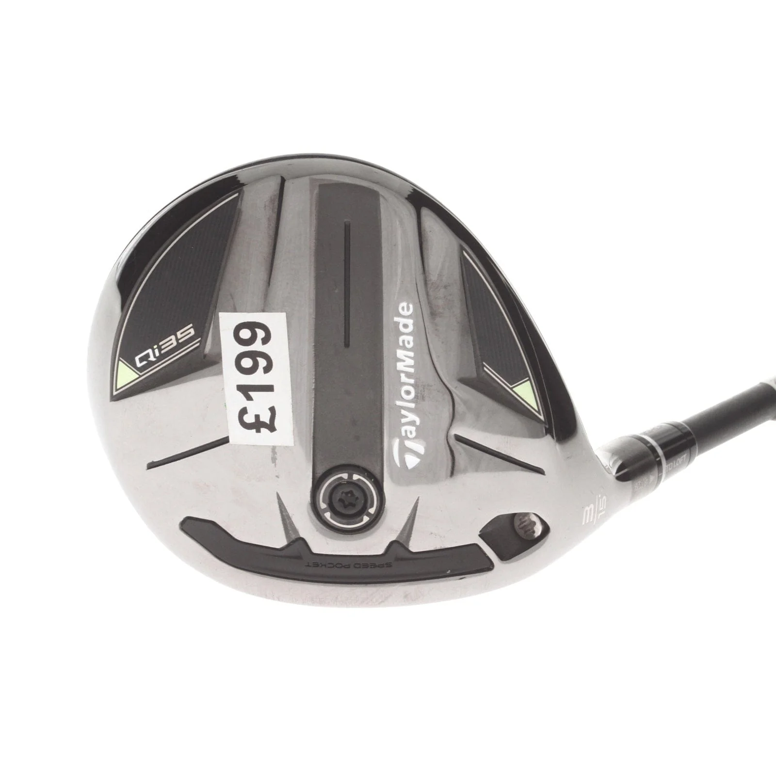 TaylorMade Qi35 Graphite Mens Left Hand Fairway 3 Wood 15* Regular - Fujikura Ventus FW Blue 5-R - Image 2