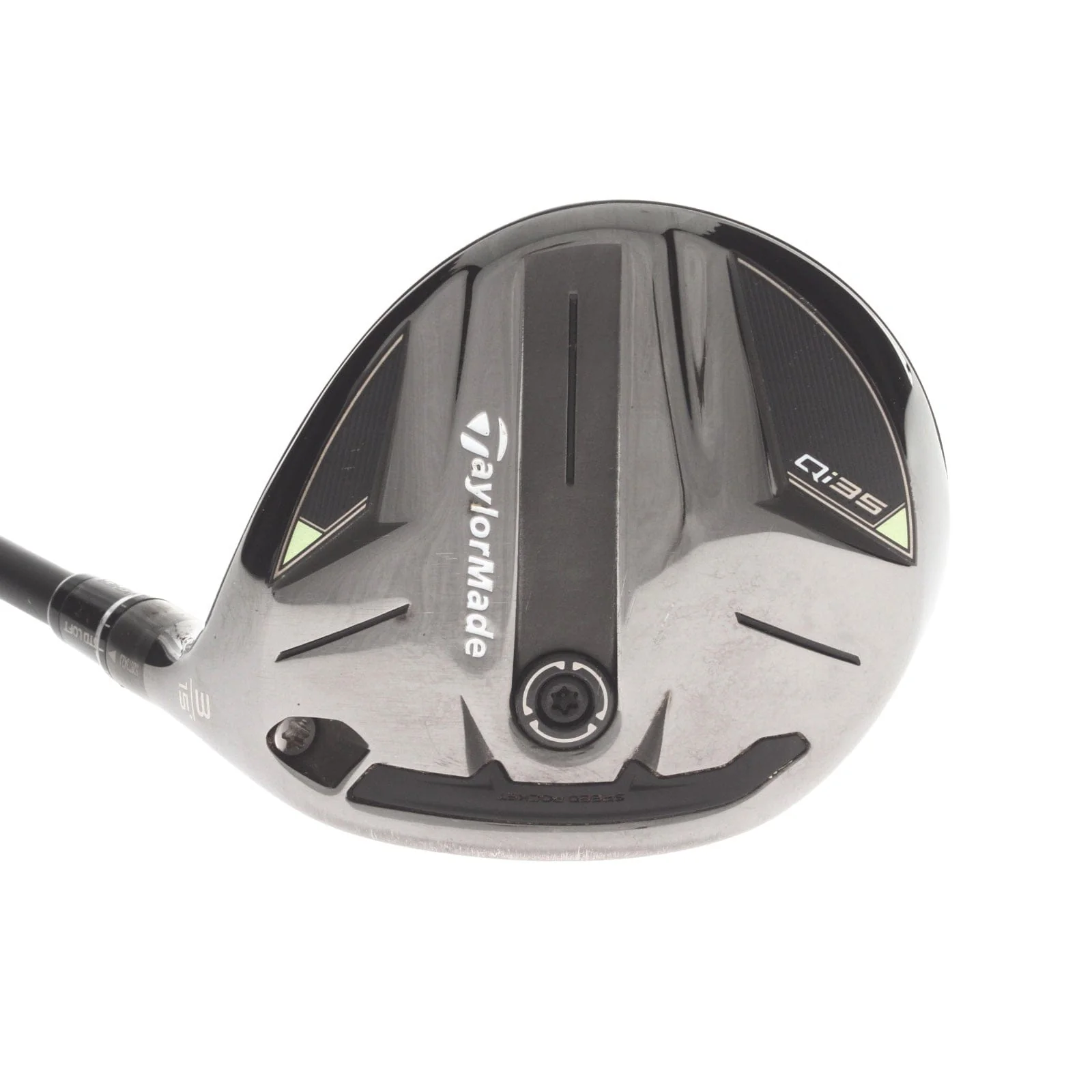 TaylorMade Qi35 Graphite Mens Right Hand Fairway 3 Wood 15* Stiff - Fujikura Ventus Blue 6-S - Image 2
