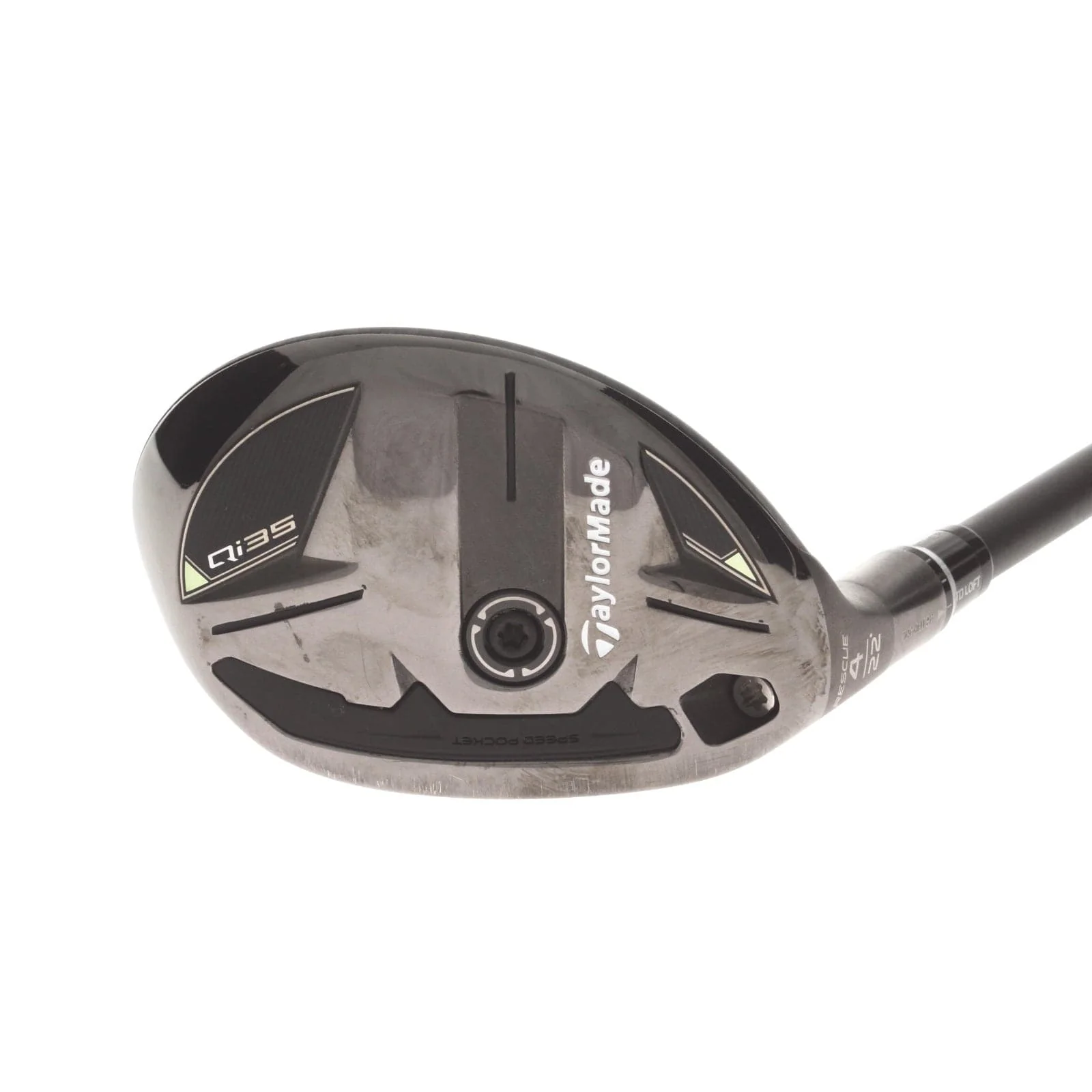 TaylorMade Qi35 Graphite Mens Left Hand 4 Hybrid 22* Regular - Fujikura Ventus Blue 6-R - Image 2