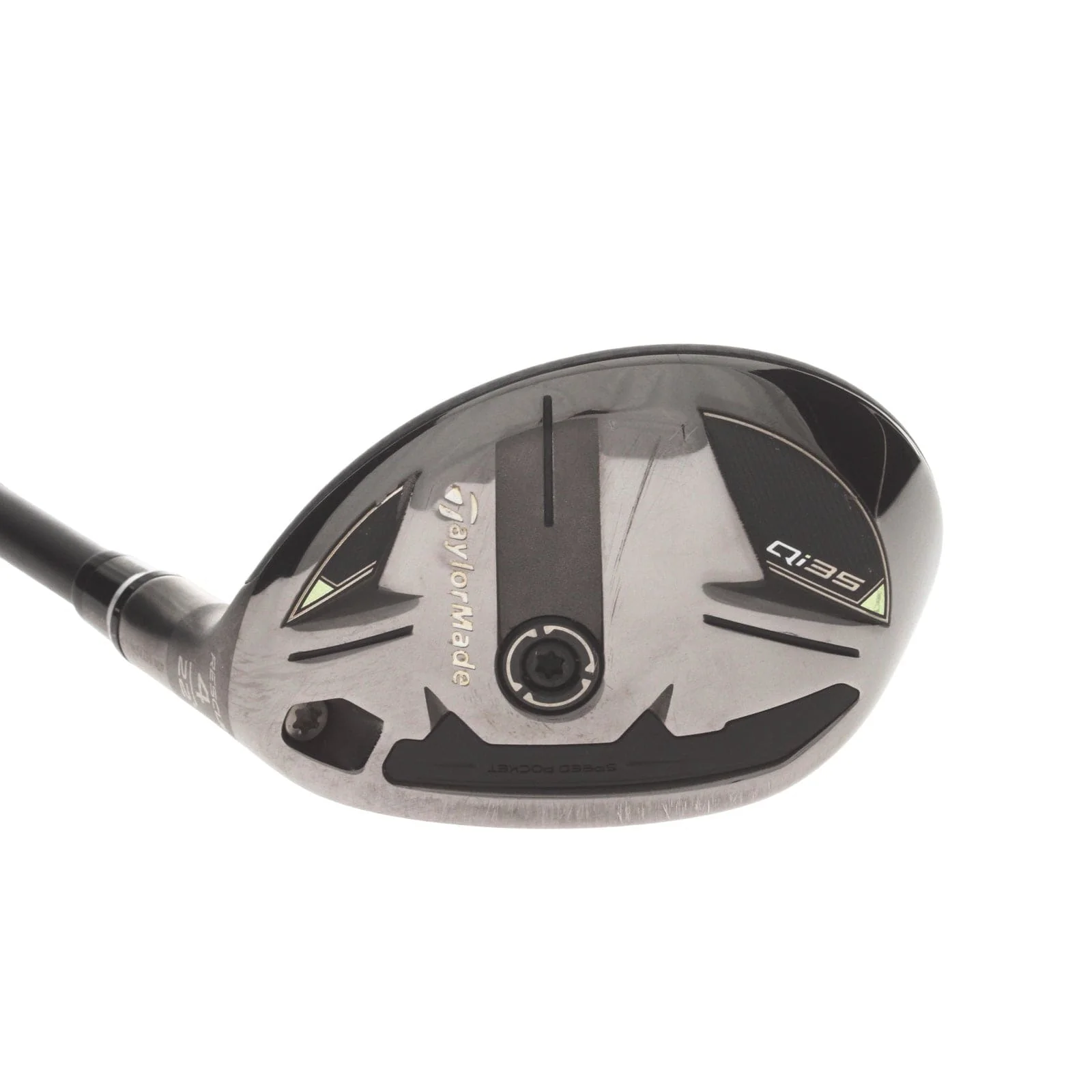 TaylorMade Qi35 Graphite Mens Right Hand 4 Hybrid 22* Regular - Fujikura Ventus Blue HB 6-R