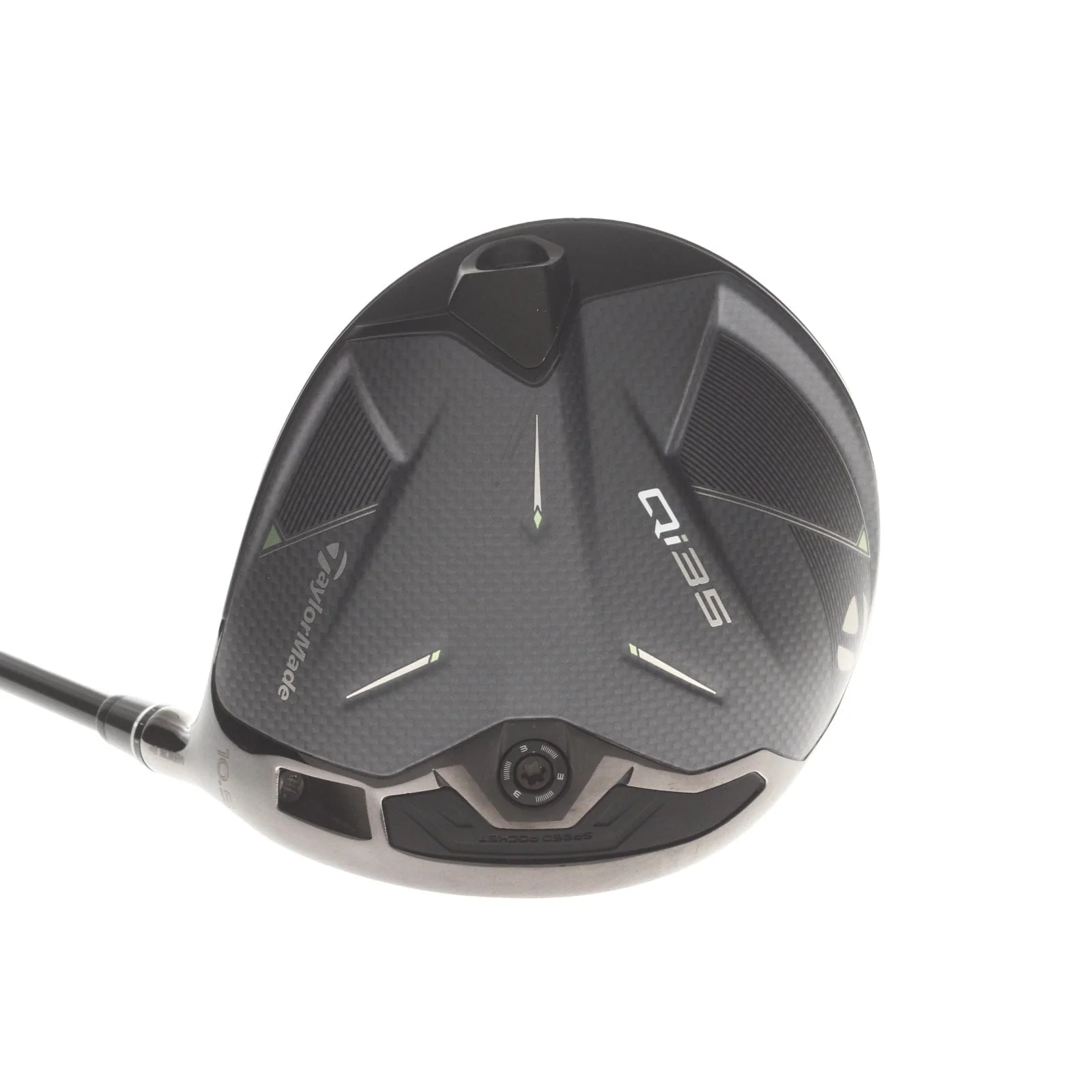 TaylorMade Qi35 Graphite Mens Right Hand Driver 10.5* Stiff - Kai'li White 60s - Image 2