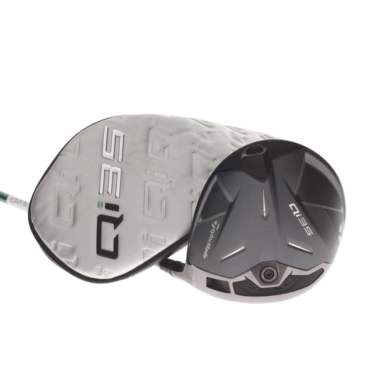 TaylorMade Qi35 Graphite Mens Right Hand Driver 9* Regular - ACCRA GX Green 200 Series