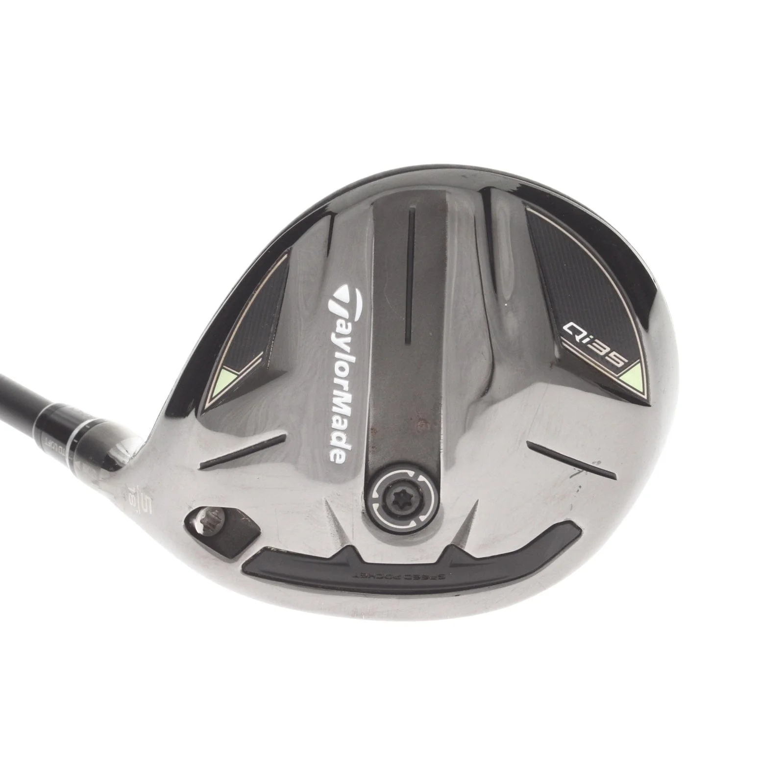 TaylorMade Qi35 Graphite Mens Right Hand Fairway 5 Wood 18* Stiff - Fujikura Ventus Blue FW 6-S - Image 2