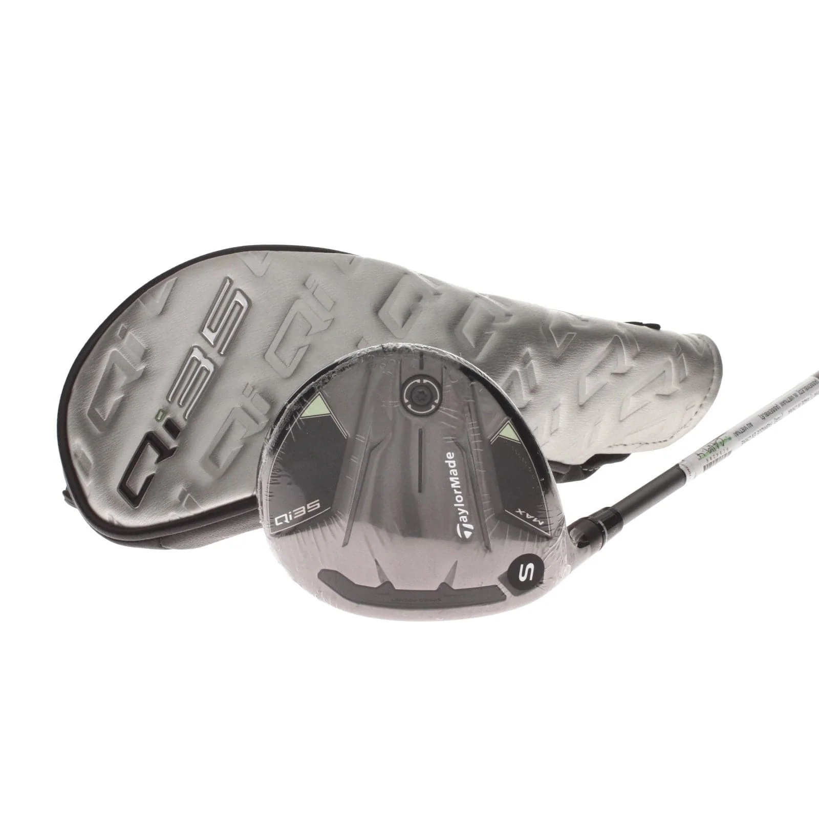TaylorMade Qi35 Max Graphite Mens Left Hand Fairway 3 Wood 15.5* Stiff - Fujikura AirSpeeder 50-S