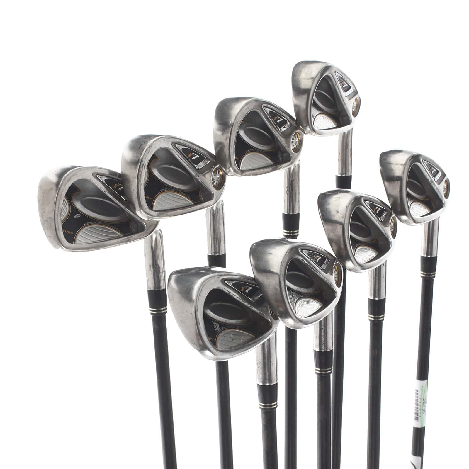 TaylorMade R7 Draw Graphite Mens Right Hand Irons 3-PW Regular - Reax 55g - Image 2