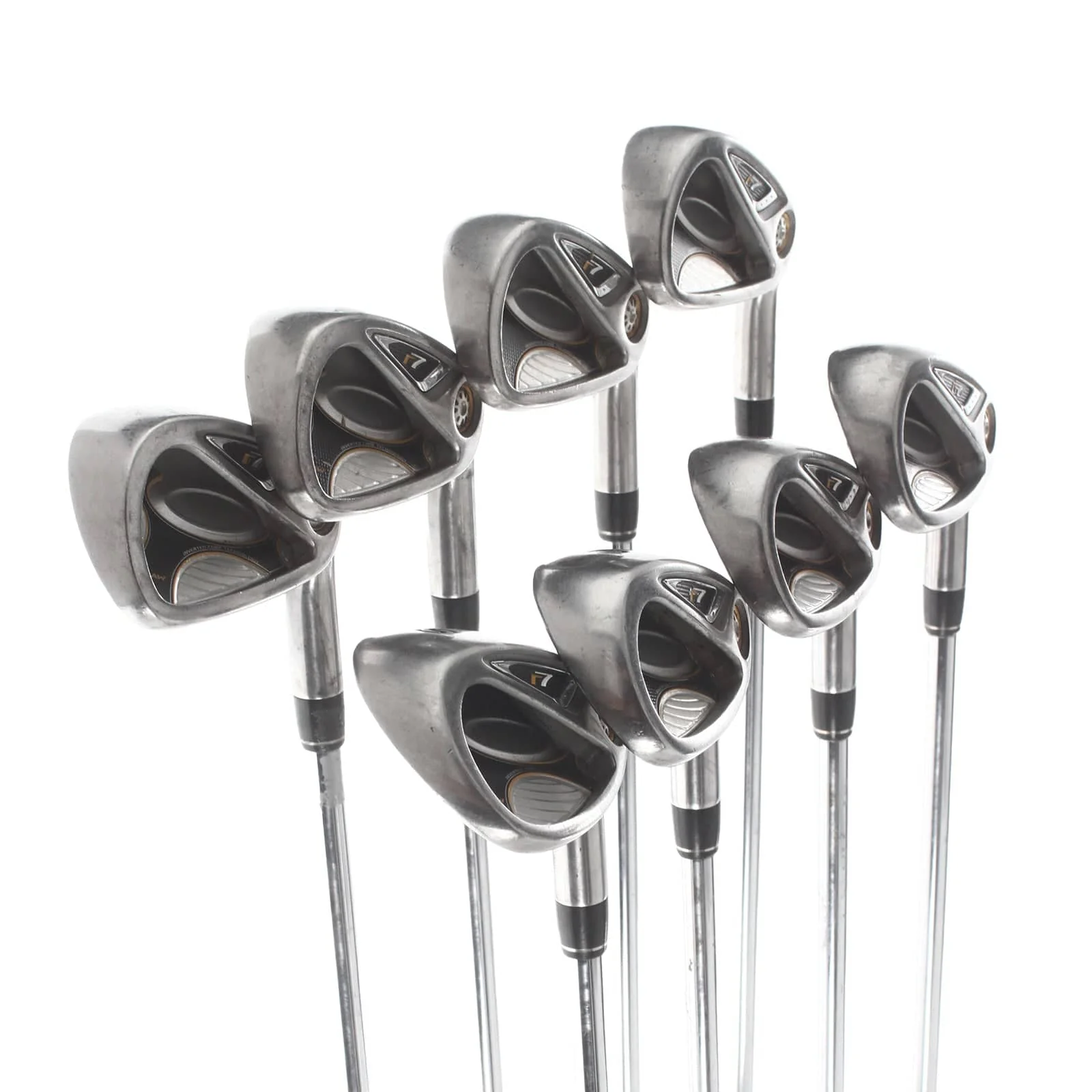 TaylorMade r7 Draw Steel Mens Right Hand Irons 4-SW Regular - TaylprMade T-Step 90 - Image 2