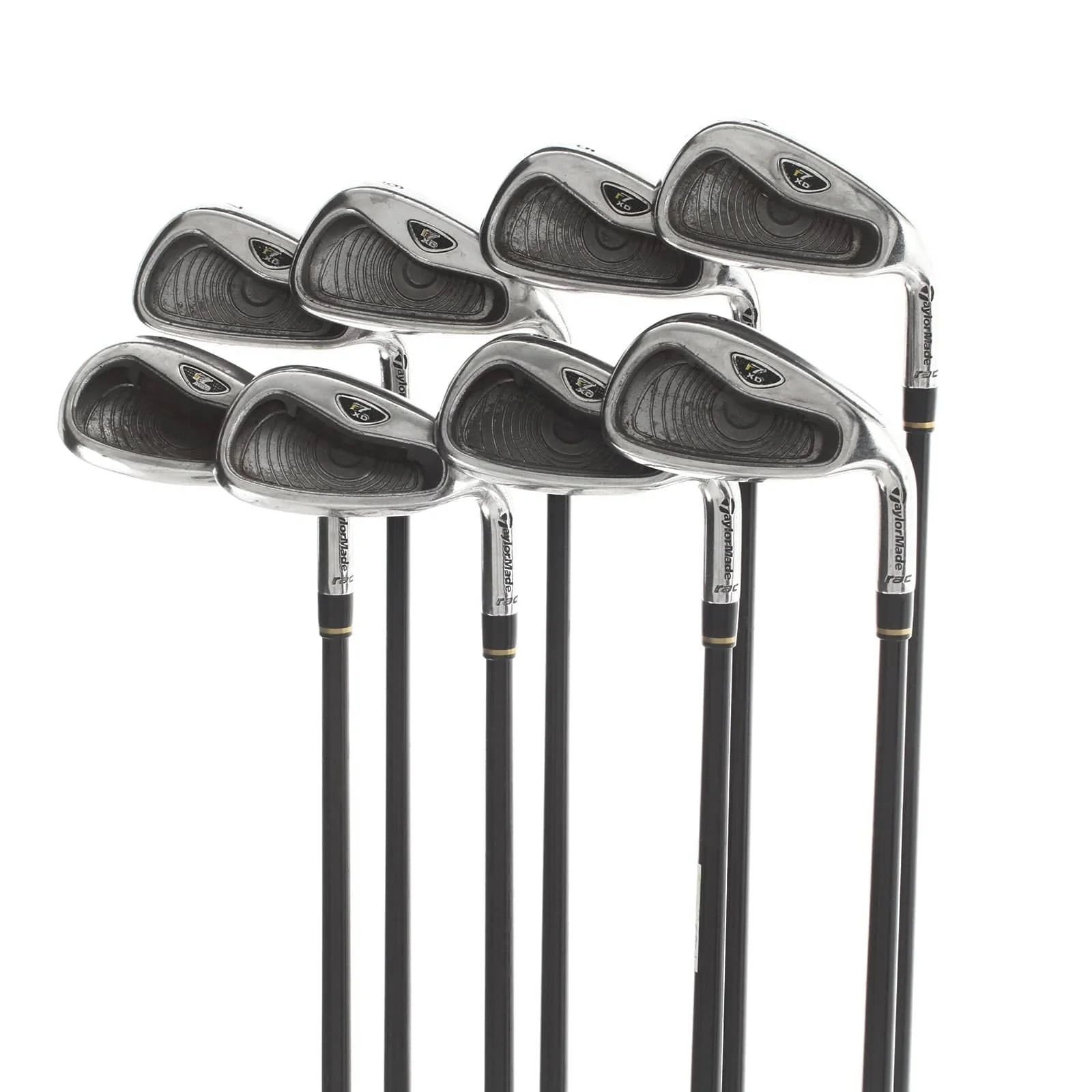 TaylorMade r7 XD Graphite Mens Right Hand Irons 4-SW Stiff - TaylorMade r7 55g