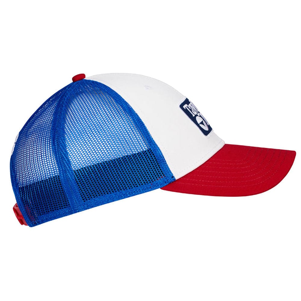 TaylorMade Radar Trucker Cap - Red/White/Blue - Image 3