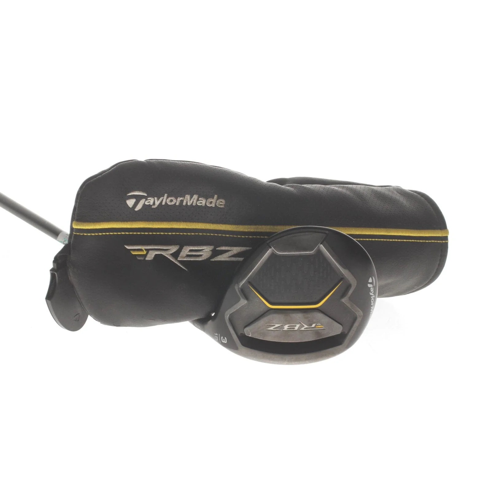 TaylorMade RBZ Black Graphite Mens Right Hand Fairway 3 Wood 15* Stiff - Rocketfuel 55g