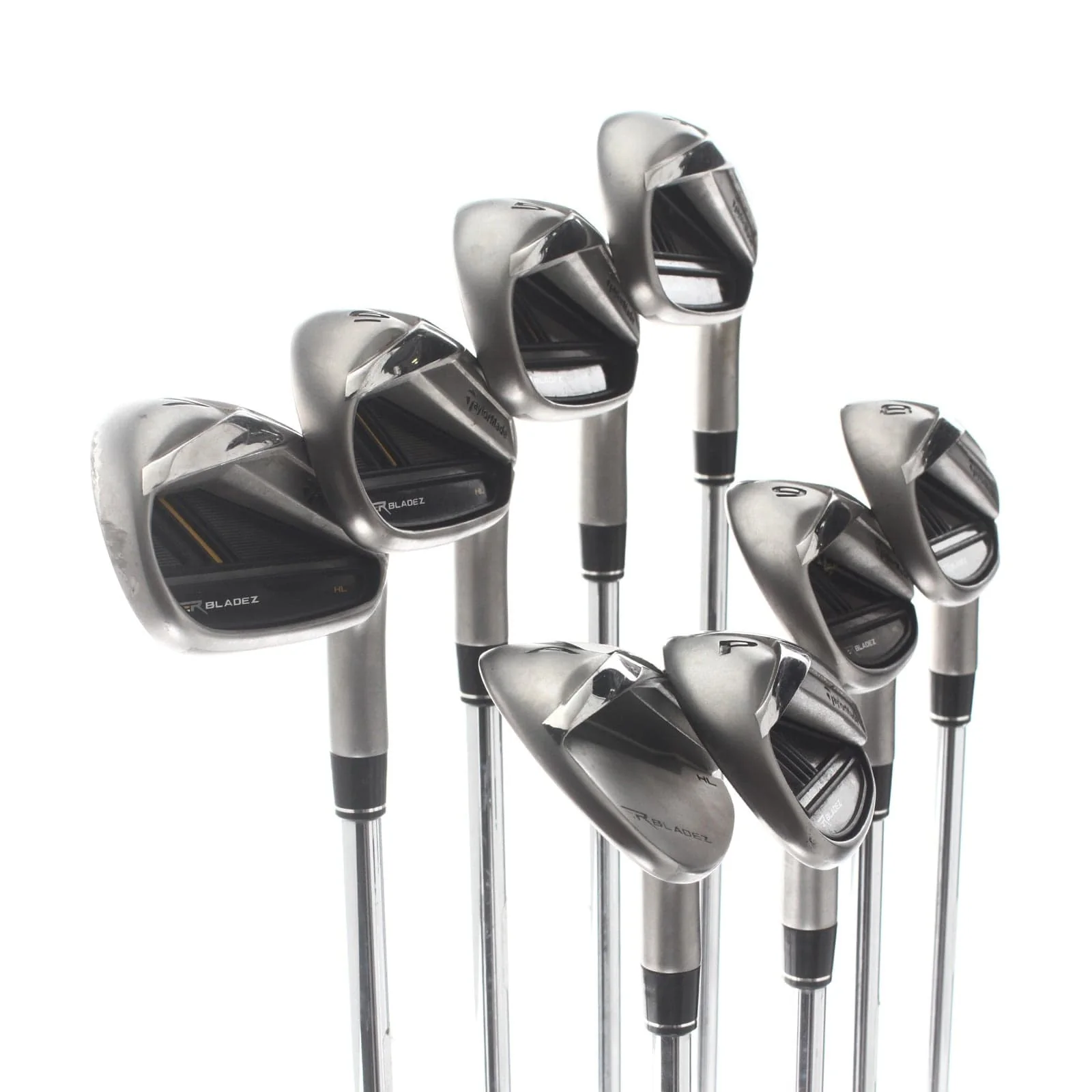 TaylorMade RocketBladez HL Steel Mens Right Hand Irons 5-GW Stiff - Rocketfuel 85 - Image 2