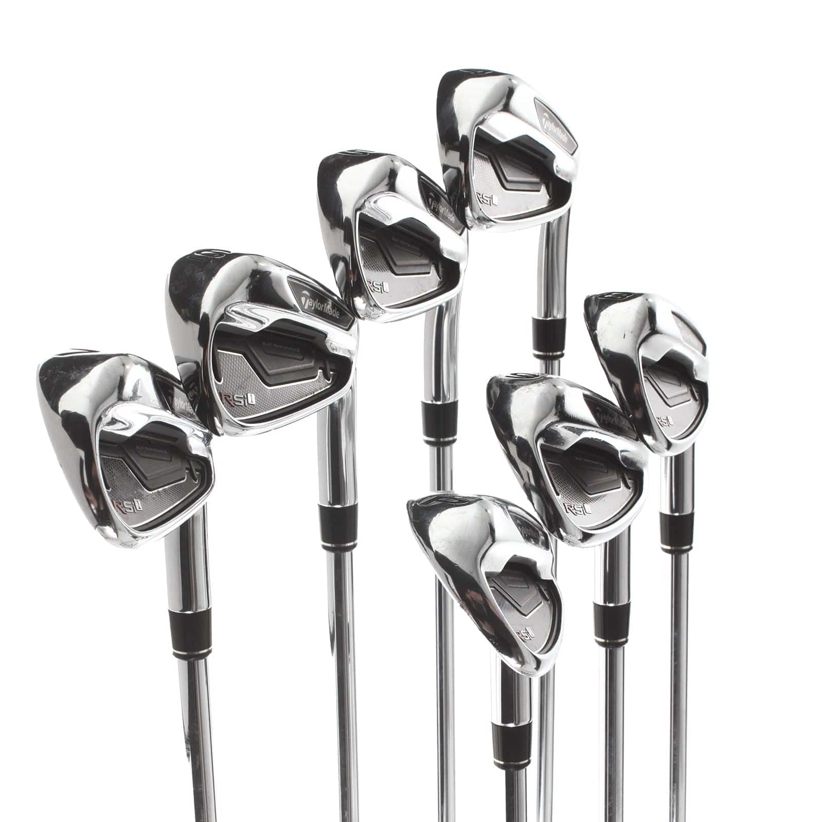 TaylorMade RSi1 Steel Mens Right Hand Irons 4-PW Stiff - REAX Steel 90 - Image 2
