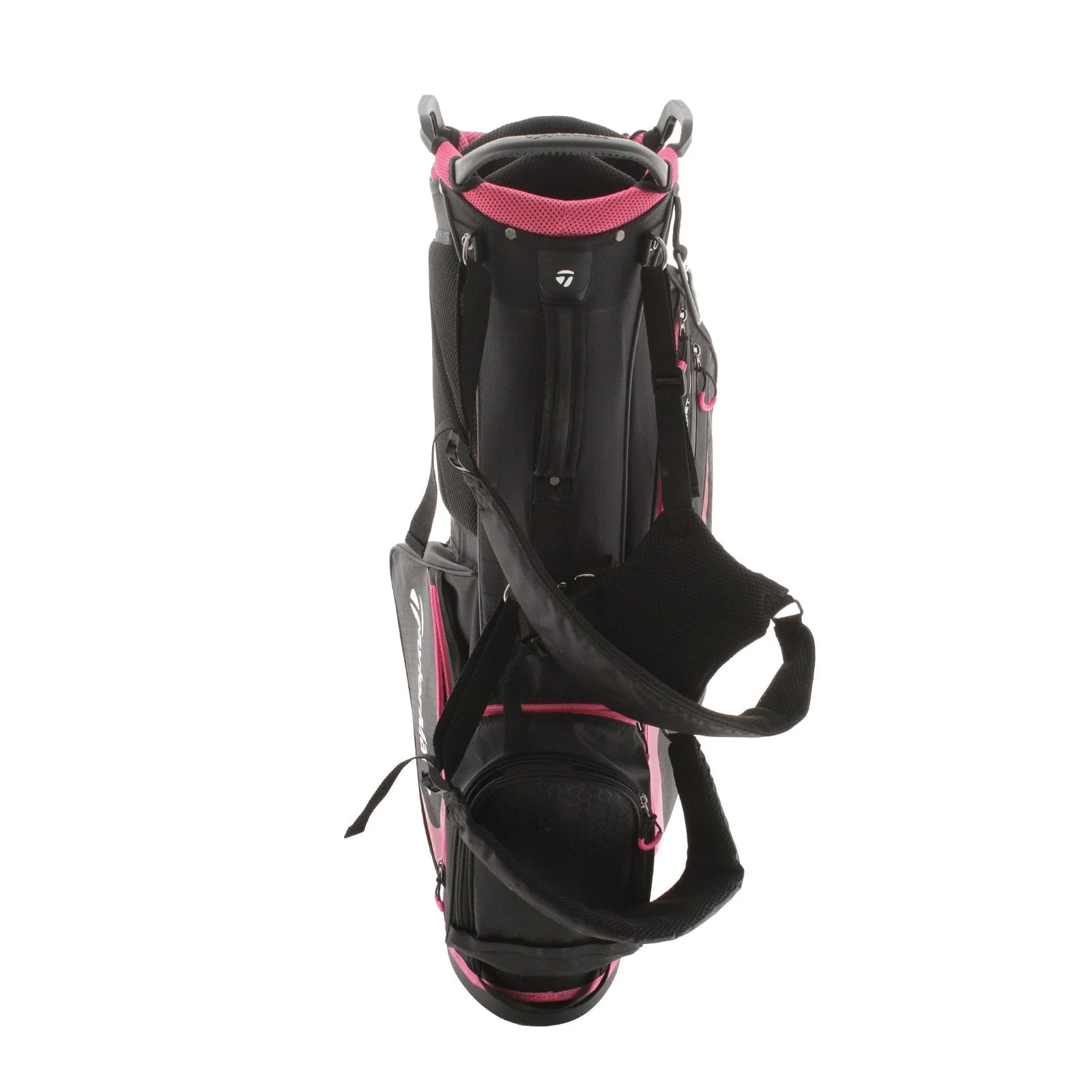 TaylorMade Select Plus Stand Bag - Black/Pink - Image 5
