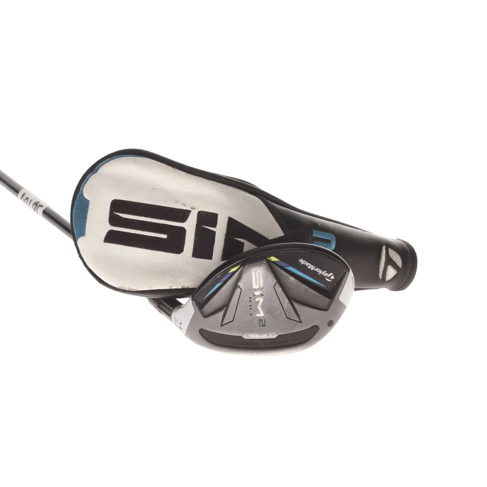 TaylorMade Sim 2 Max Graphite Mens Right Hand 4 Hybrid 22* Stiff - Fujikura Ventus Blue 7-S