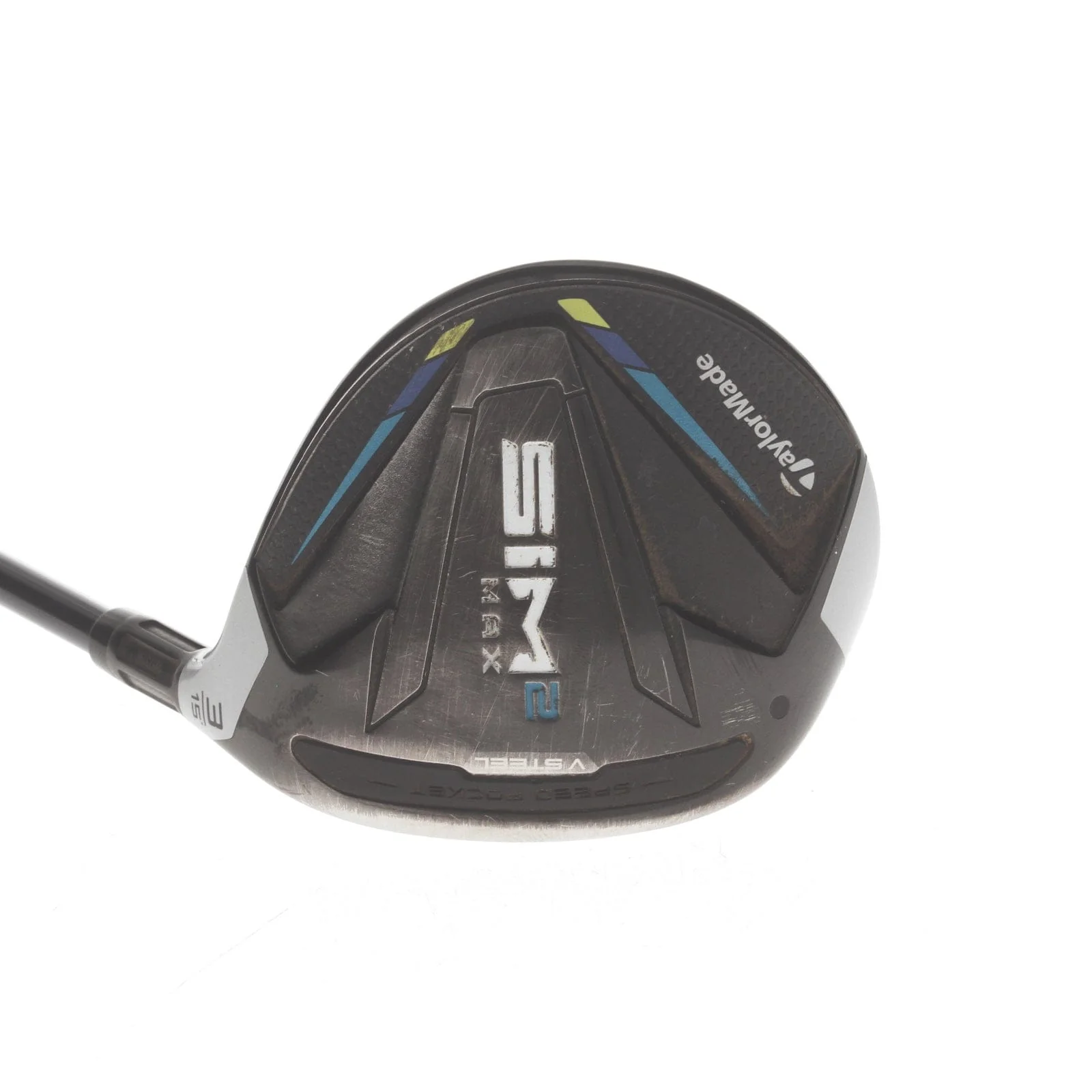 TaylorMade Sim 2 Max Graphite Mens Right Hand Fairway 3 Wood 15* Regular - Ventus Blue 5-R