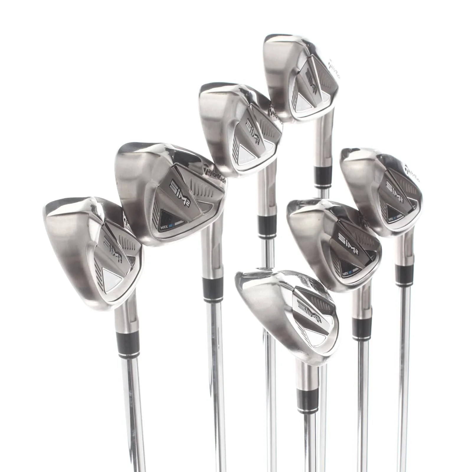TaylorMade Sim 2 Max Steel Mens Right Hand Irons 5-SW Regular - KBS Max mt 85g - Image 2