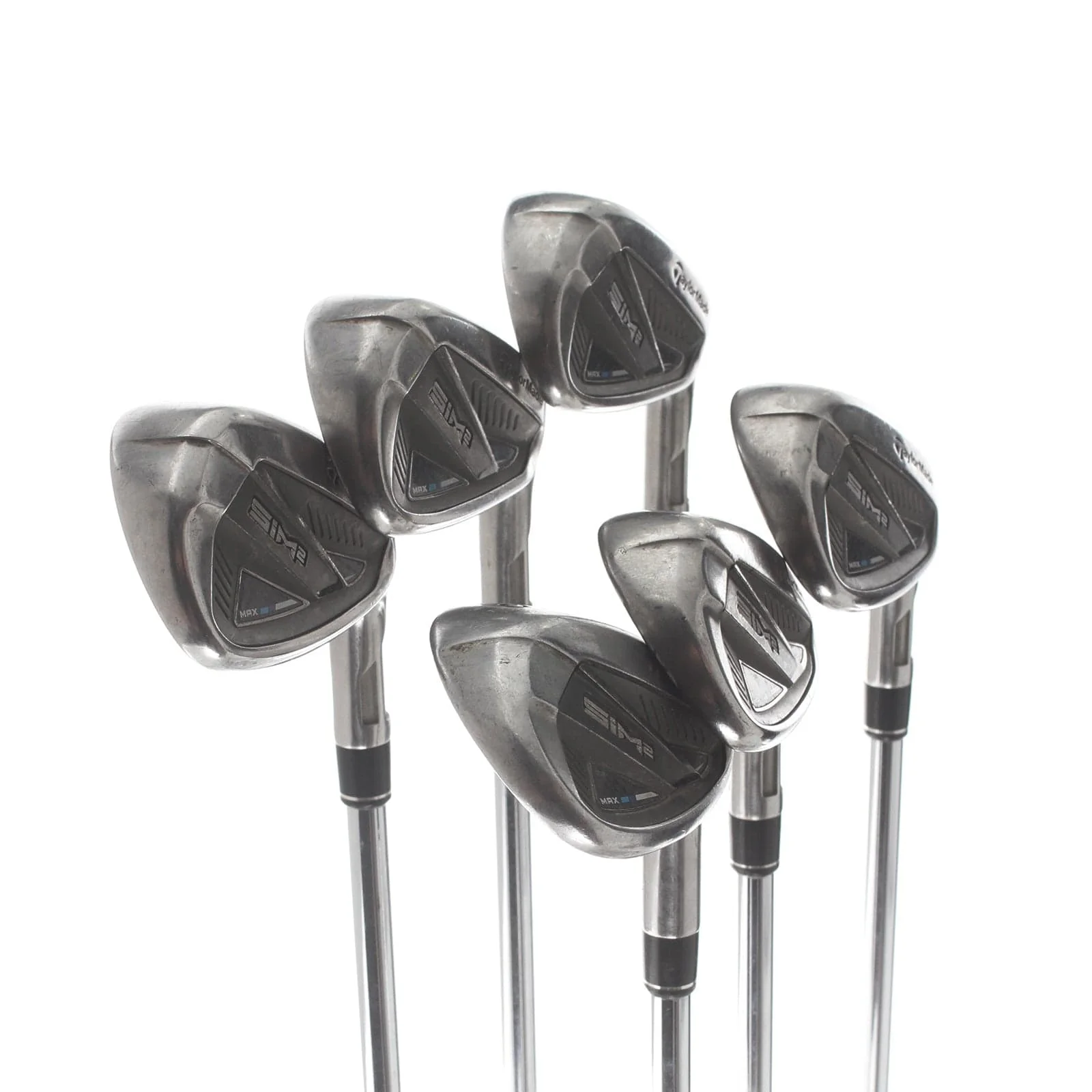 TaylorMade Sim 2 Max Steel Mens Right Hand Irons 7-SW Stiff - KBS Max MT 85g - Image 2
