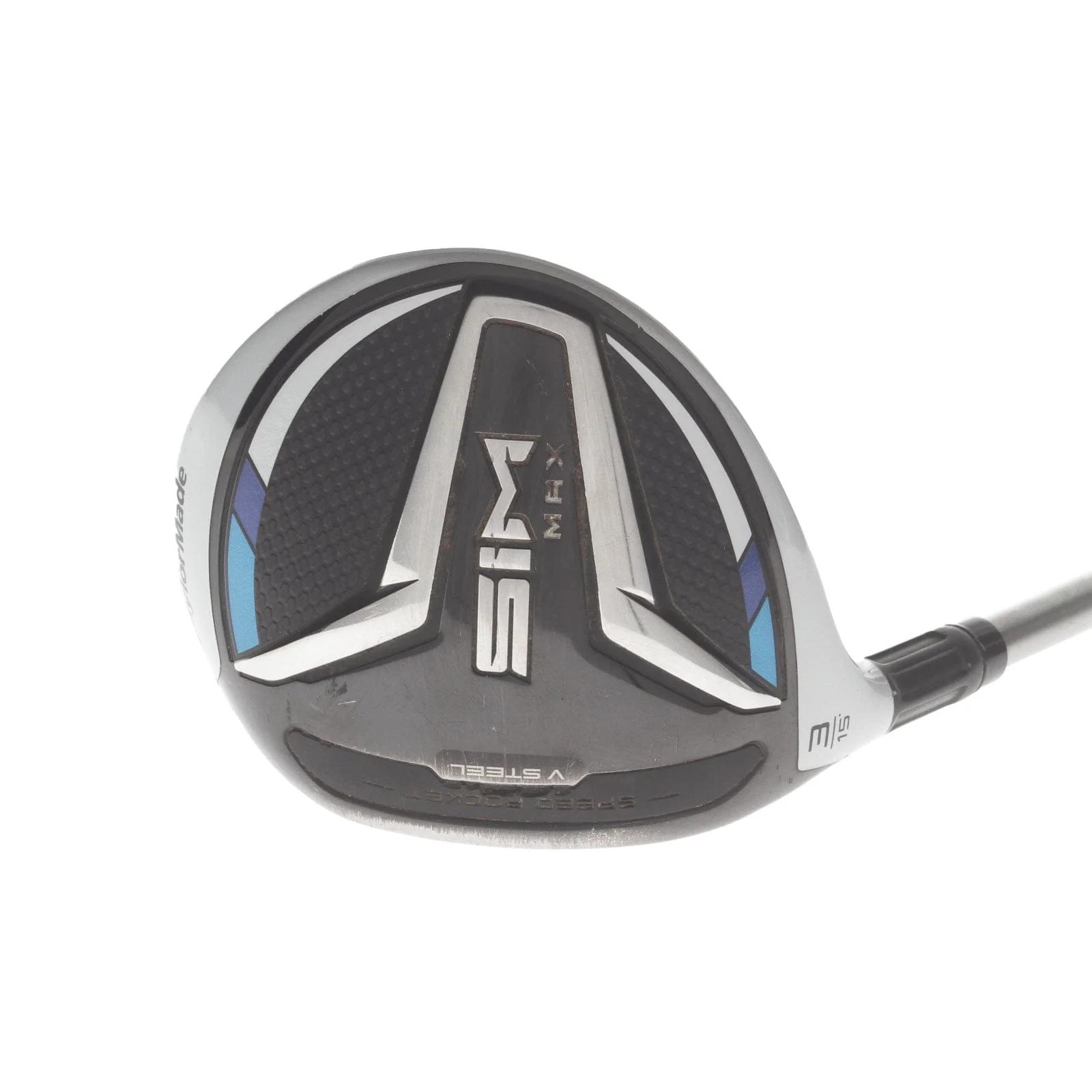 TaylorMade Sim Max Graphite Mens Left Hand Fairway 3 Wood 15* Stiff - Diamana 80 - Image 2