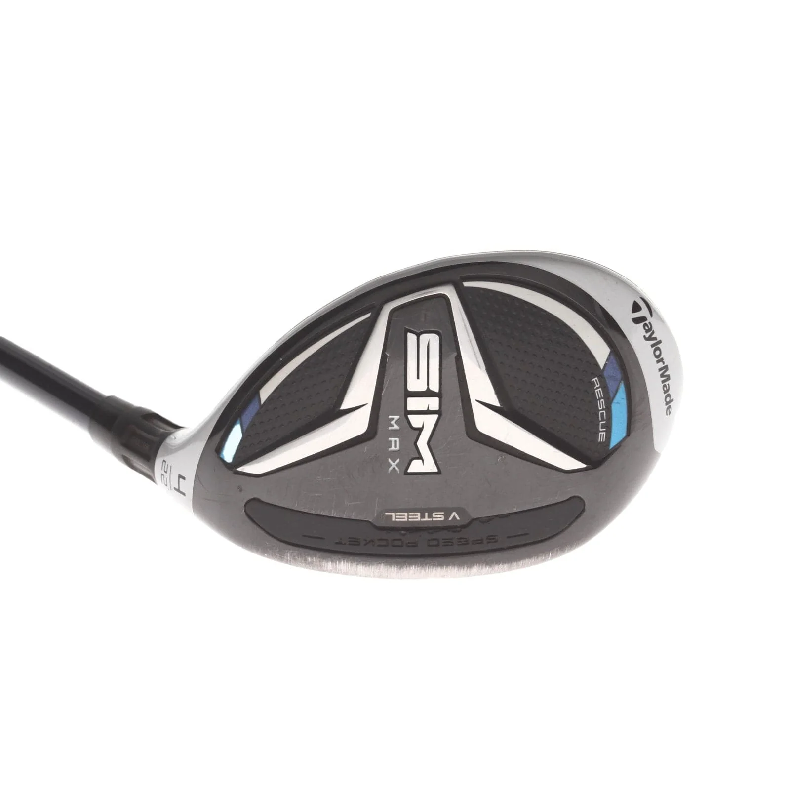 TaylorMade Sim Max Graphite Mens Right Hand 4 Hybrid 22* Regular - Fujikura Ventus Blue 6-R - Image 2