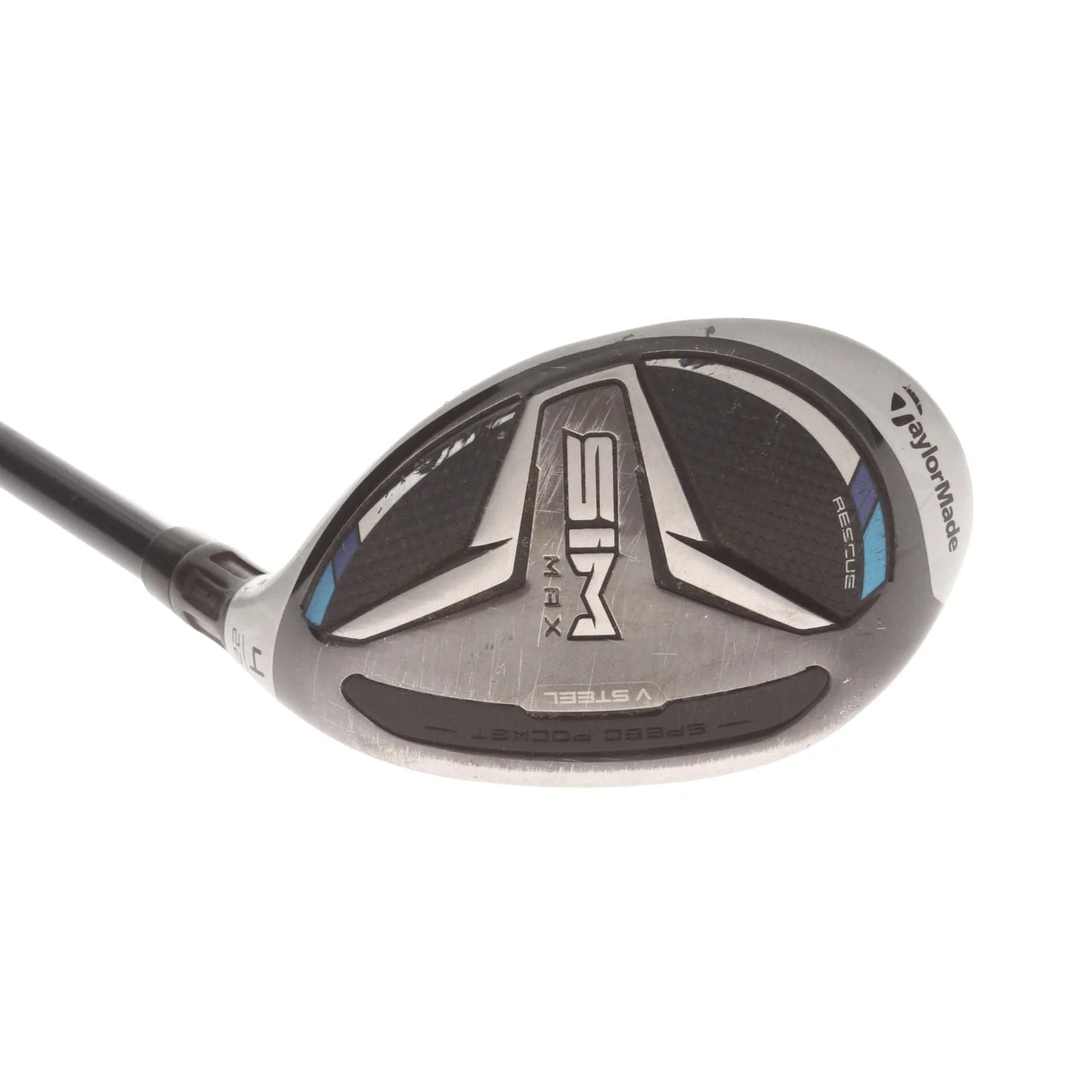 TaylorMade Sim Max Graphite Mens Right Hand 4 Hybrid 22* Stiff - Fujikura Ventus 7-S - Image 2