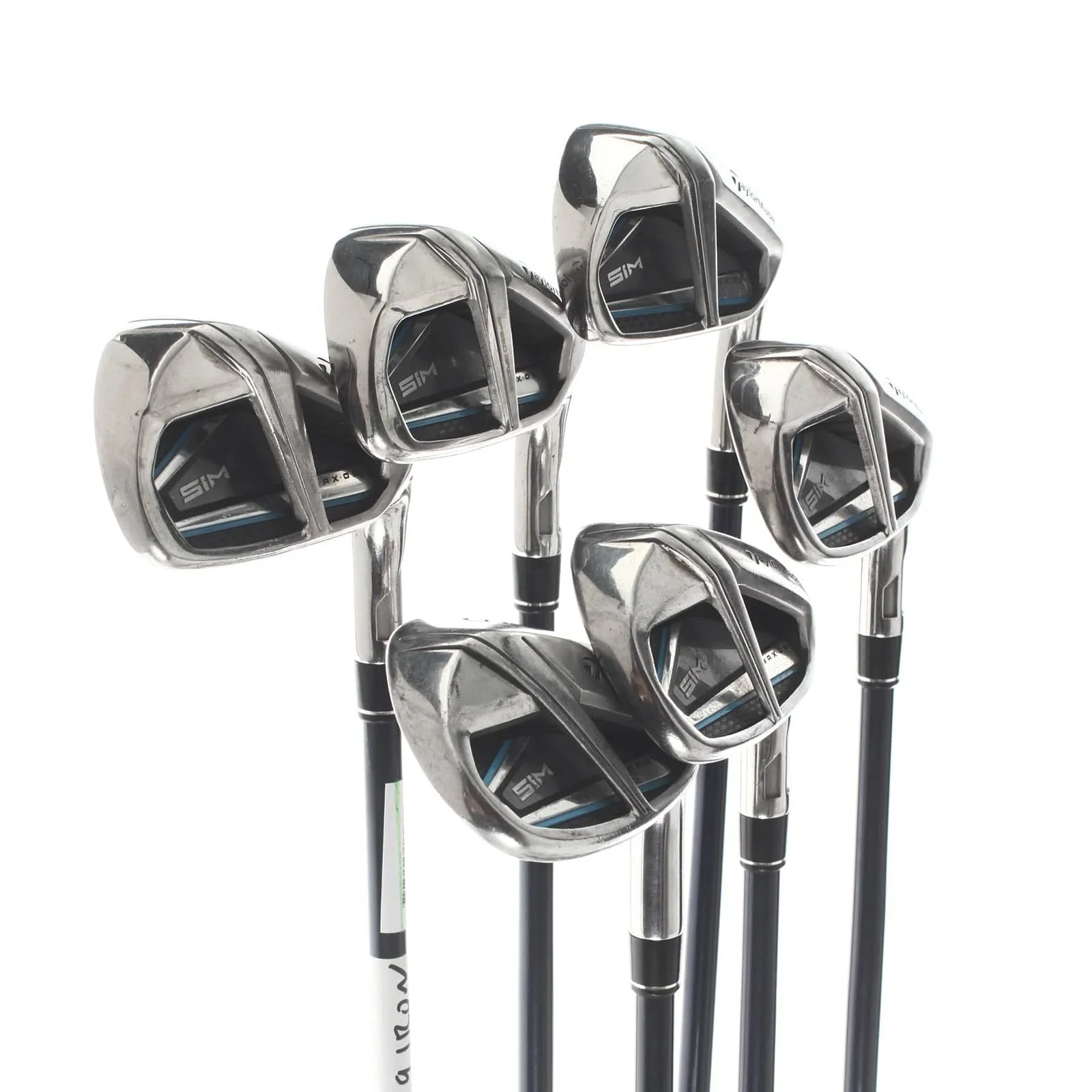 TaylorMade Sim Max OS Graphite Mens Right Hand Irons 5-SW Regular - Fujikura Ventus 6-R - Image 2