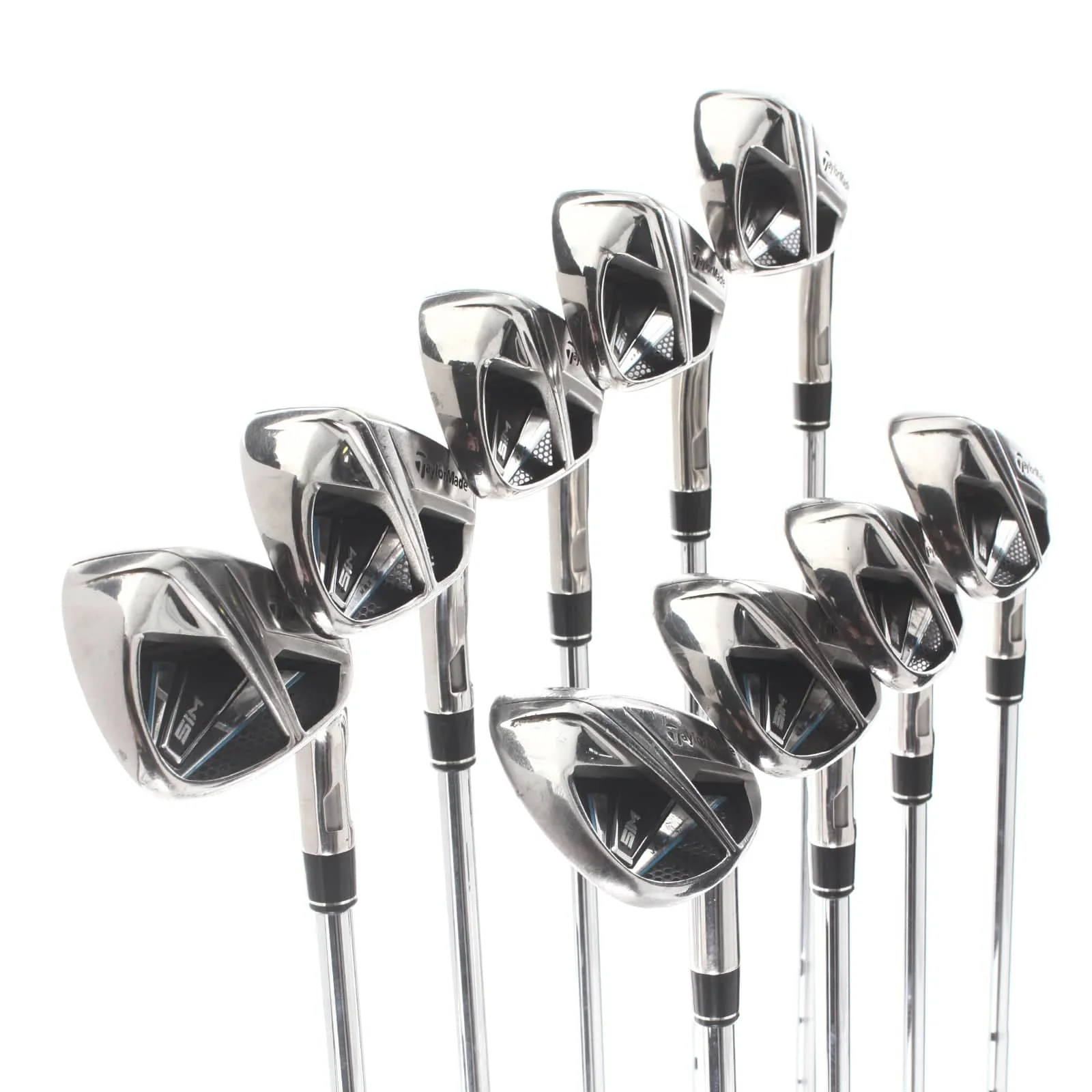 TaylorMade Sim Max Steel Mens Right Hand 4-Pw-Uw-Sw Stiff - KBS Tour90 - Image 2