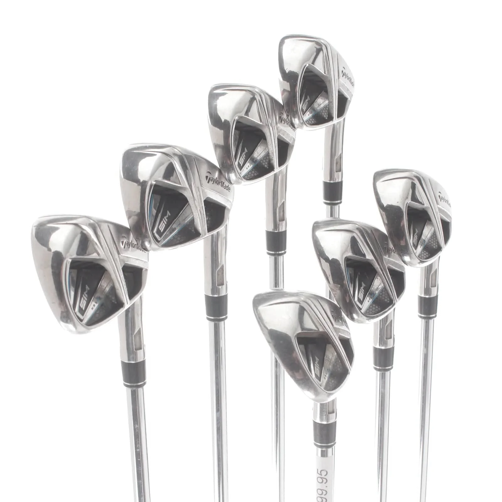 TaylorMade Sim Max Steel Mens Right Hand Irons 4-PW Stiff - KBS Max 85 - Image 2