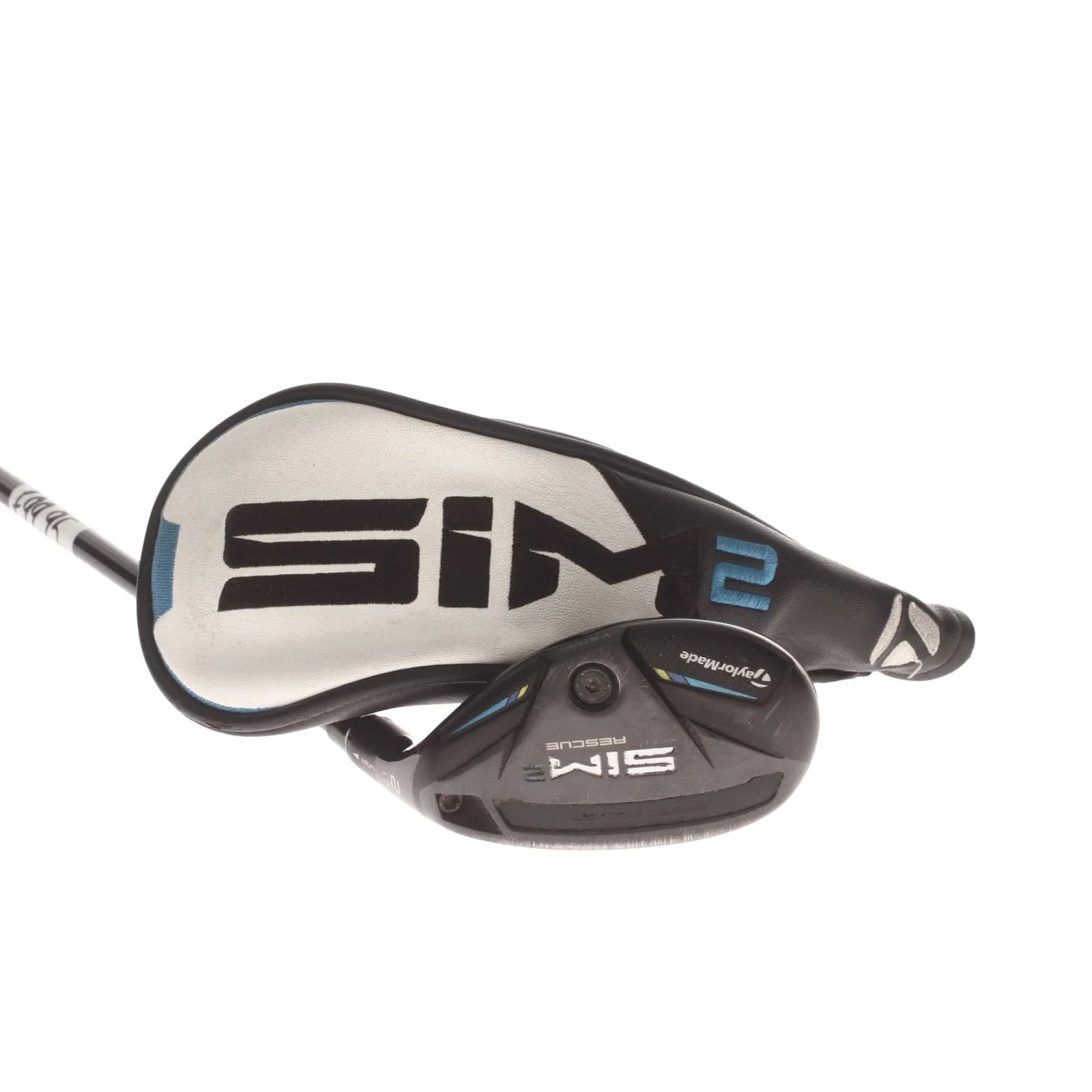 TaylorMade Sim2 Graphite Mens Right Hand 2 Hybrid 17* Stiff - Tensei AV Series 80HY Blue