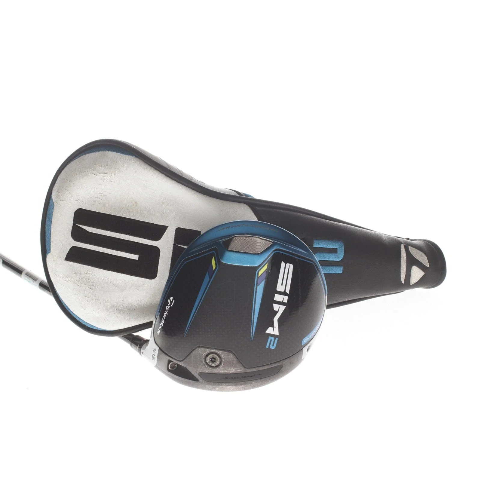 TaylorMade Sim2 Graphite Mens Right Hand Driver 10.5* Stiff - HZRDUS RDX Smoke 6.0 70g